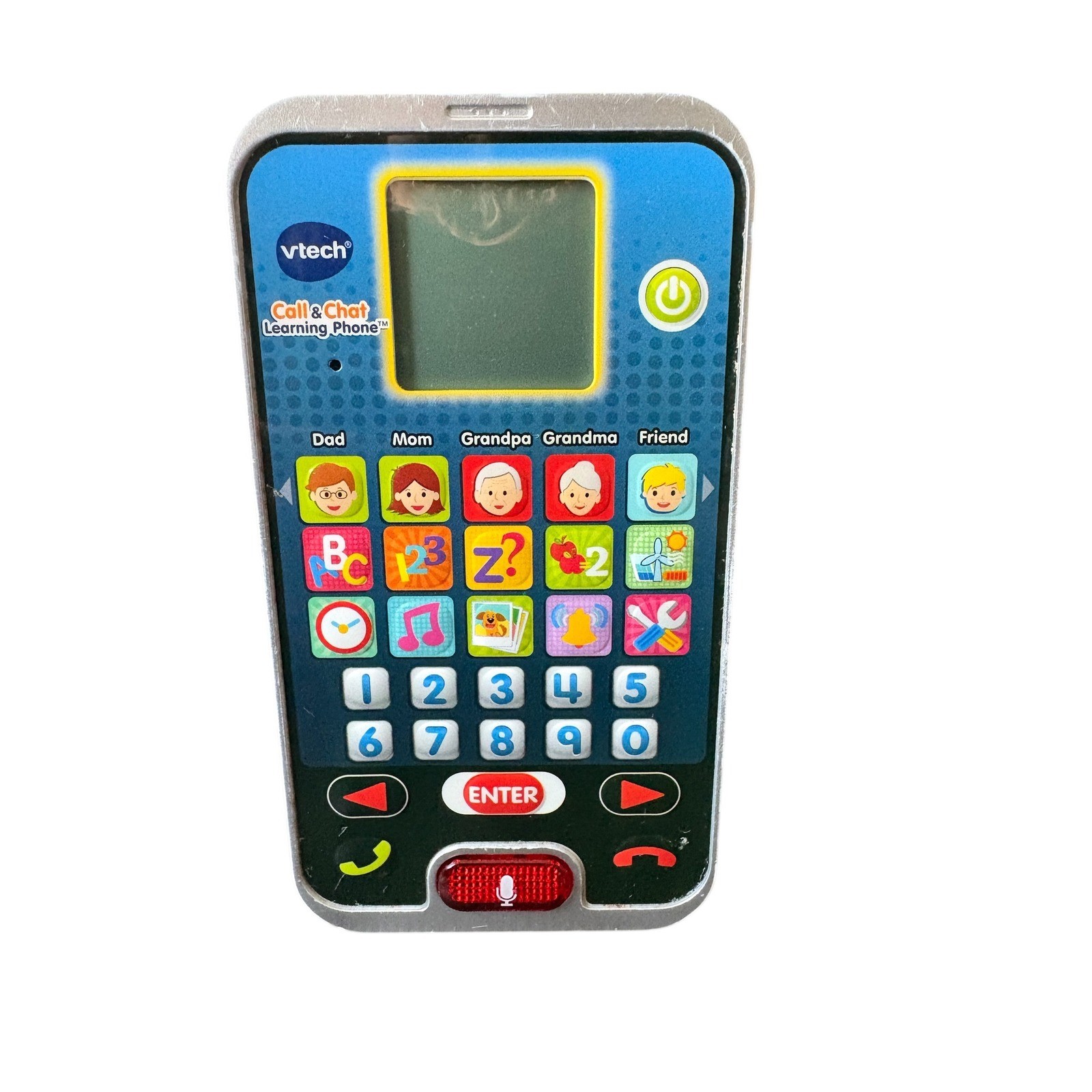 VTech Call & Chat Learning Phone Kids Toy Educational Electronic Tested
