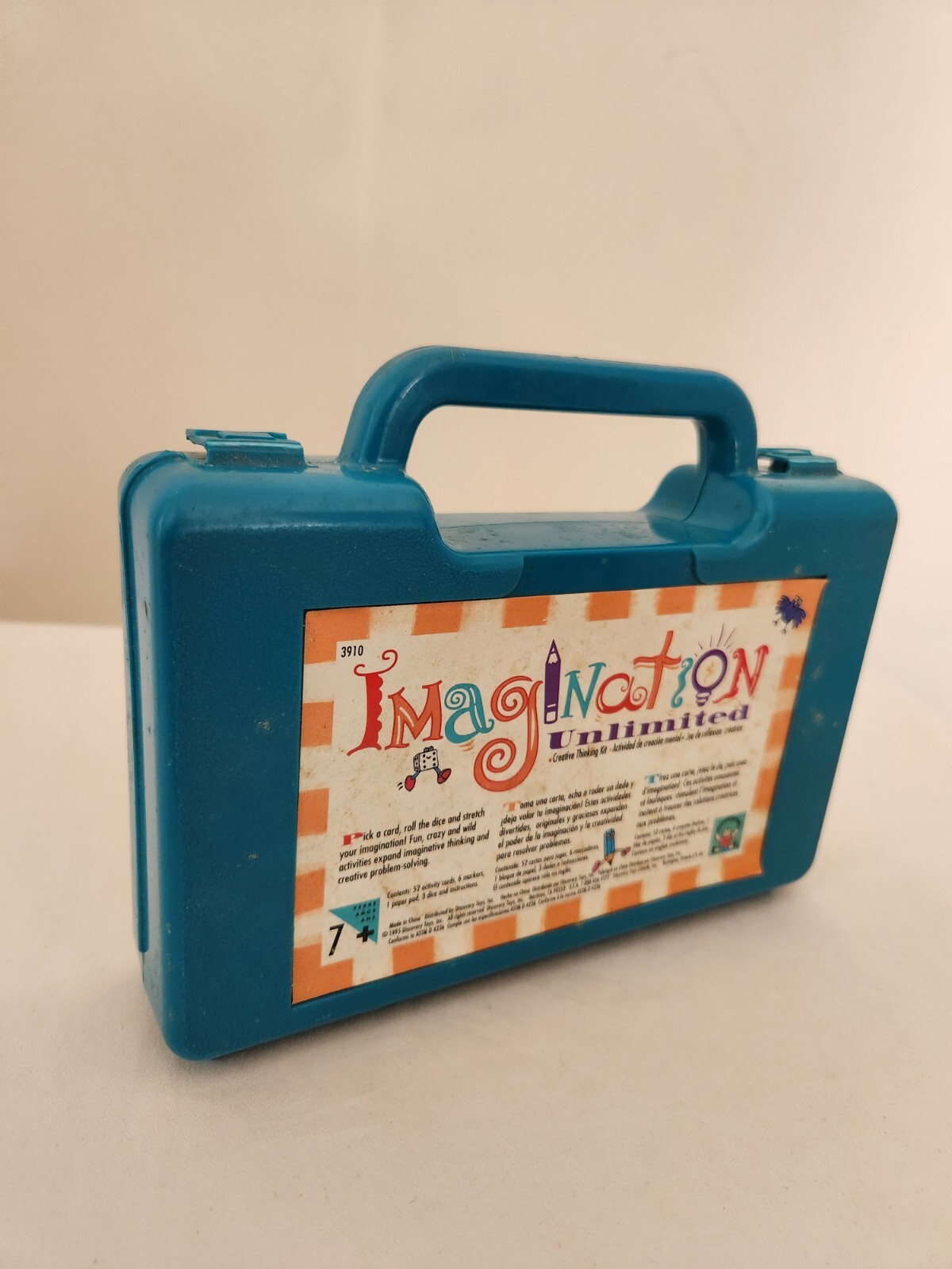 Discovery Toys Imagination Unlimited Creative Thinking Kit 1995 Incomplete