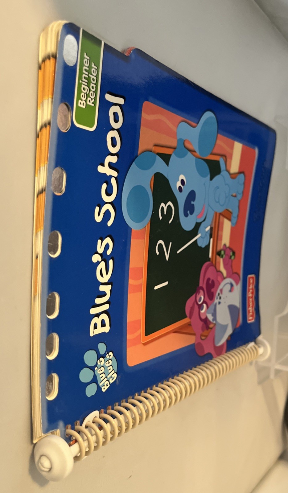 Blue’s Clues Beginner Reader 3-5 Years Blue’s School Fisher-Price 2003 Vintage