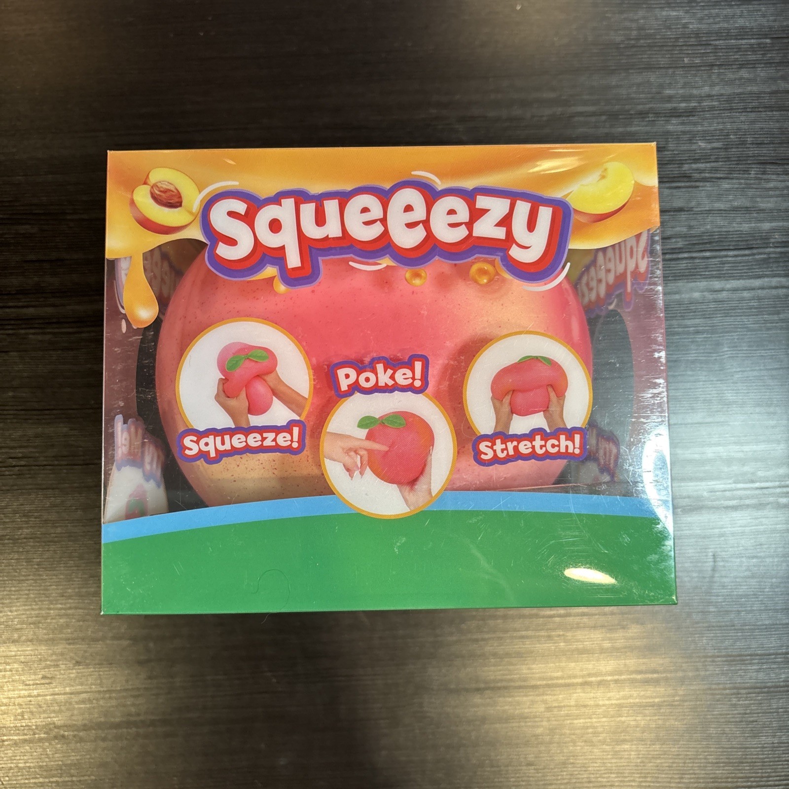 Sunny Days Jumbo Squeeezy Peach Squishy Toy 🍑 Stress Relief Sensory Fidget