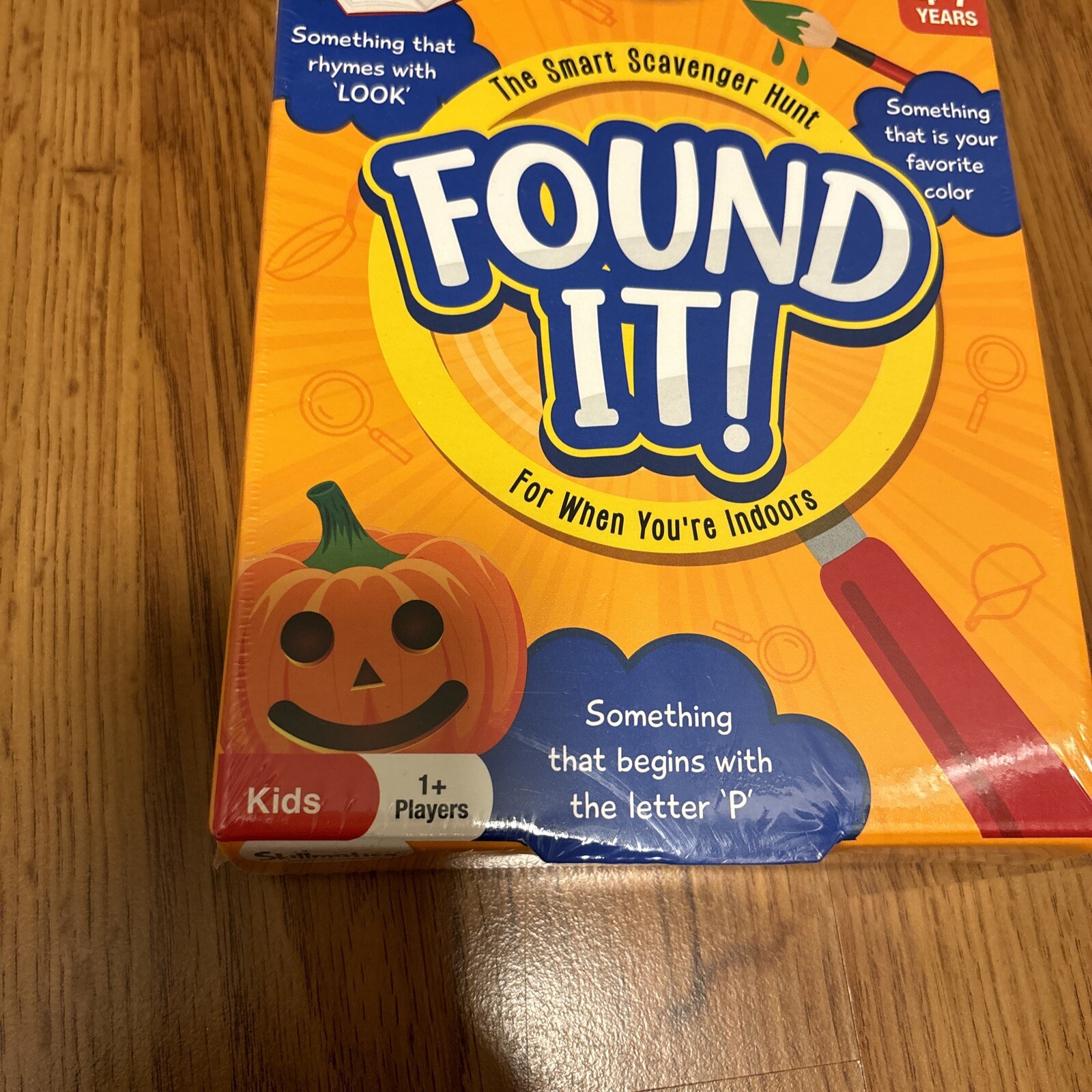 Skillmatics Card Game “Found It” Indoor Edition New in Package Sealed Ages 4-7