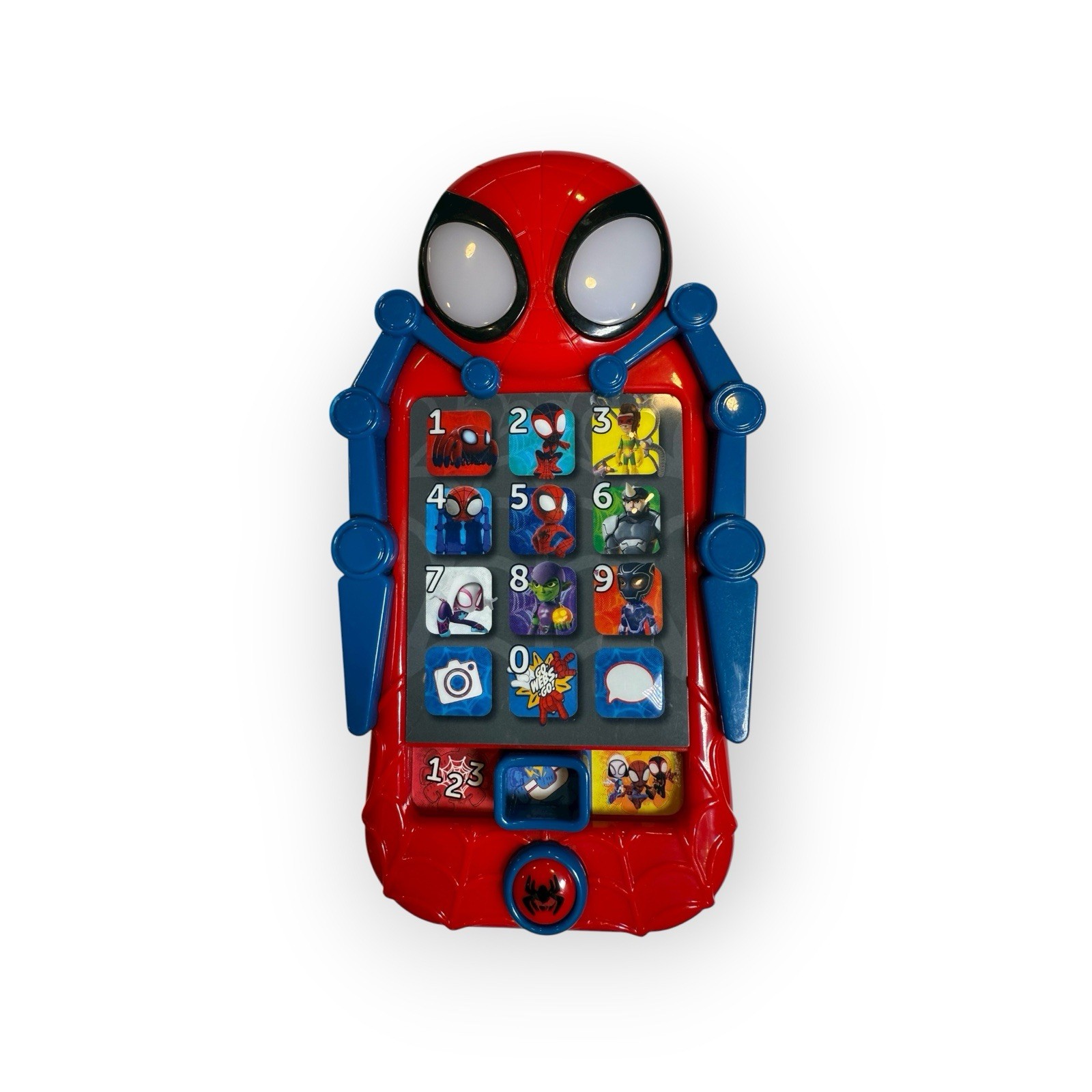 KIDdesigns Spidey and His Amazing Friends Counting & Colors Phone Red Tested