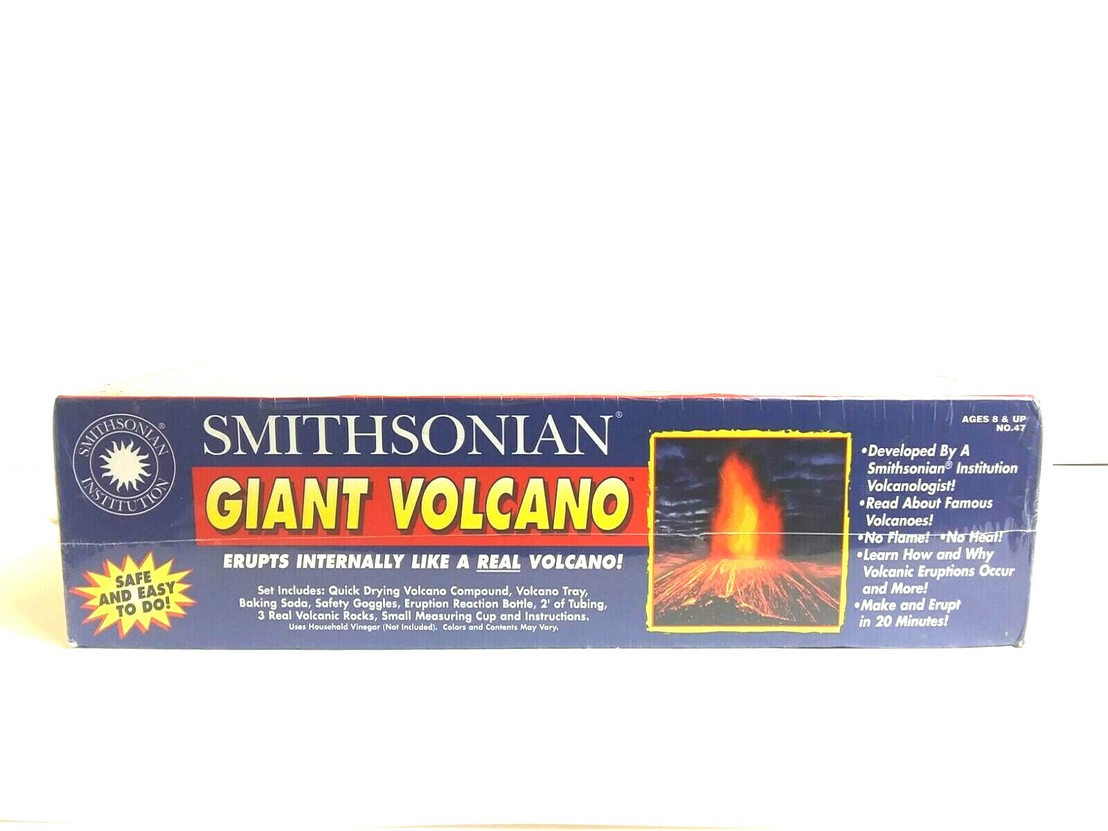 Smithsonian Giant Volcano – NEW In SEALED Box- Safe and Easy Ages 8 And Up