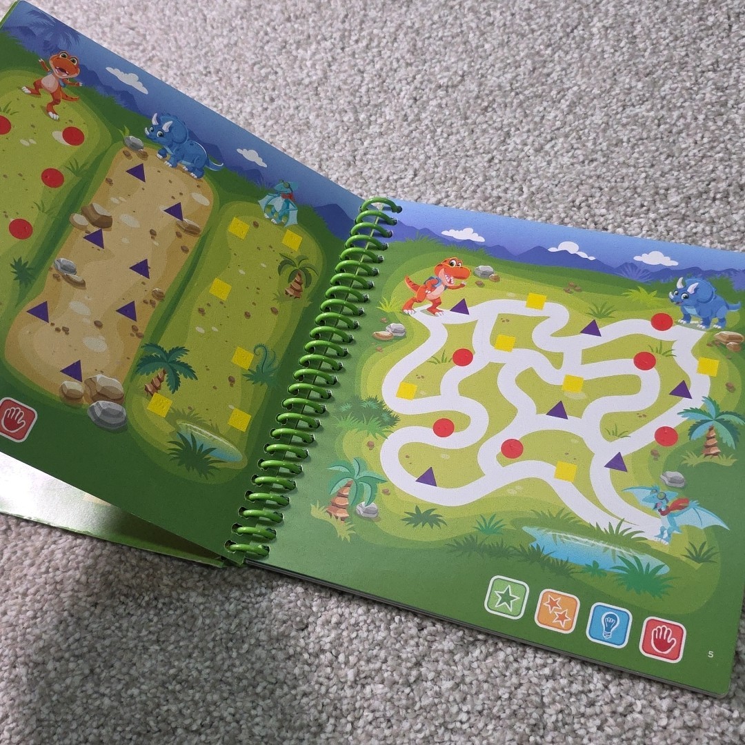 LeapFrog LeapStart Shapes & Colors With Creativity Book Preschool Level 1