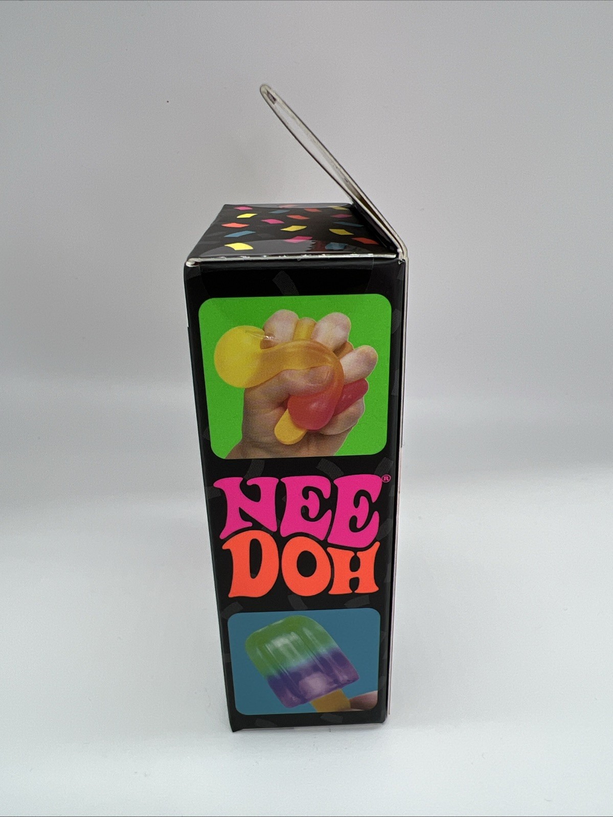RARE MISPRINT! 😮 Nee Doh Nice-Sicle Popsicle NEEDOH -Red, White, and Blue ERROR