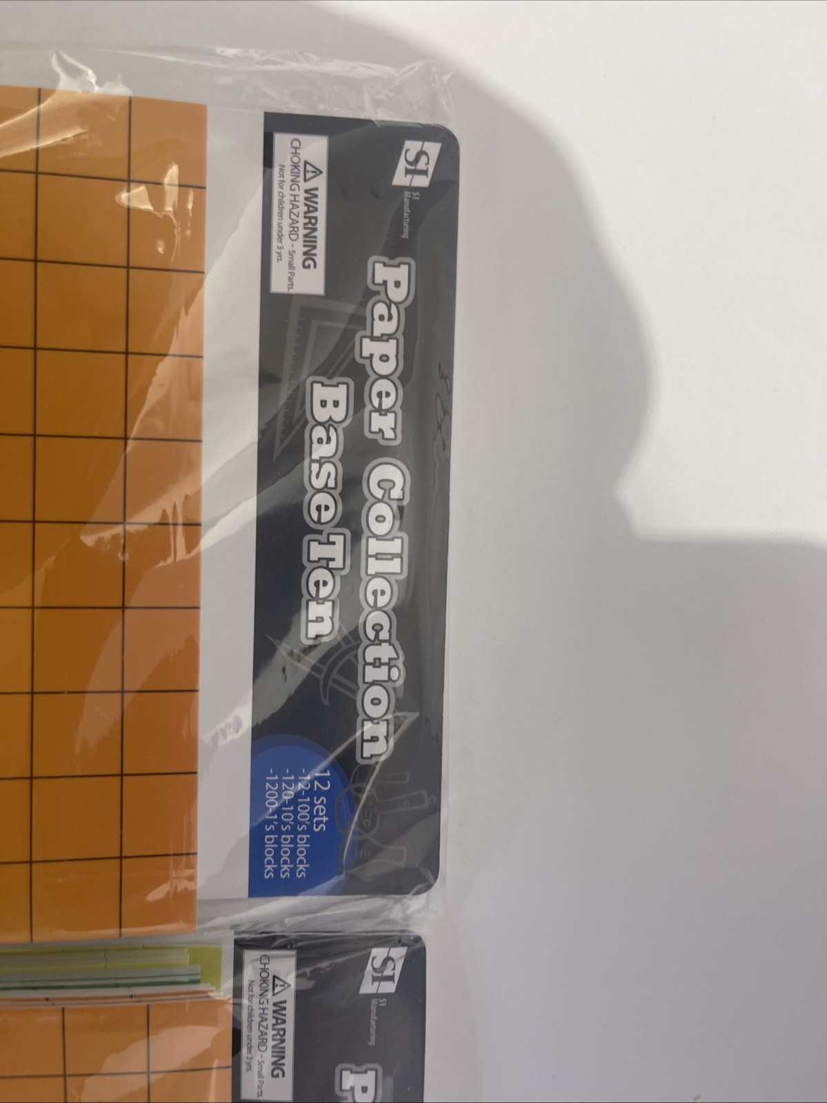 Math SOL PAPER COLLECTION BASE TEN 12 Sets S121140 2 Pack