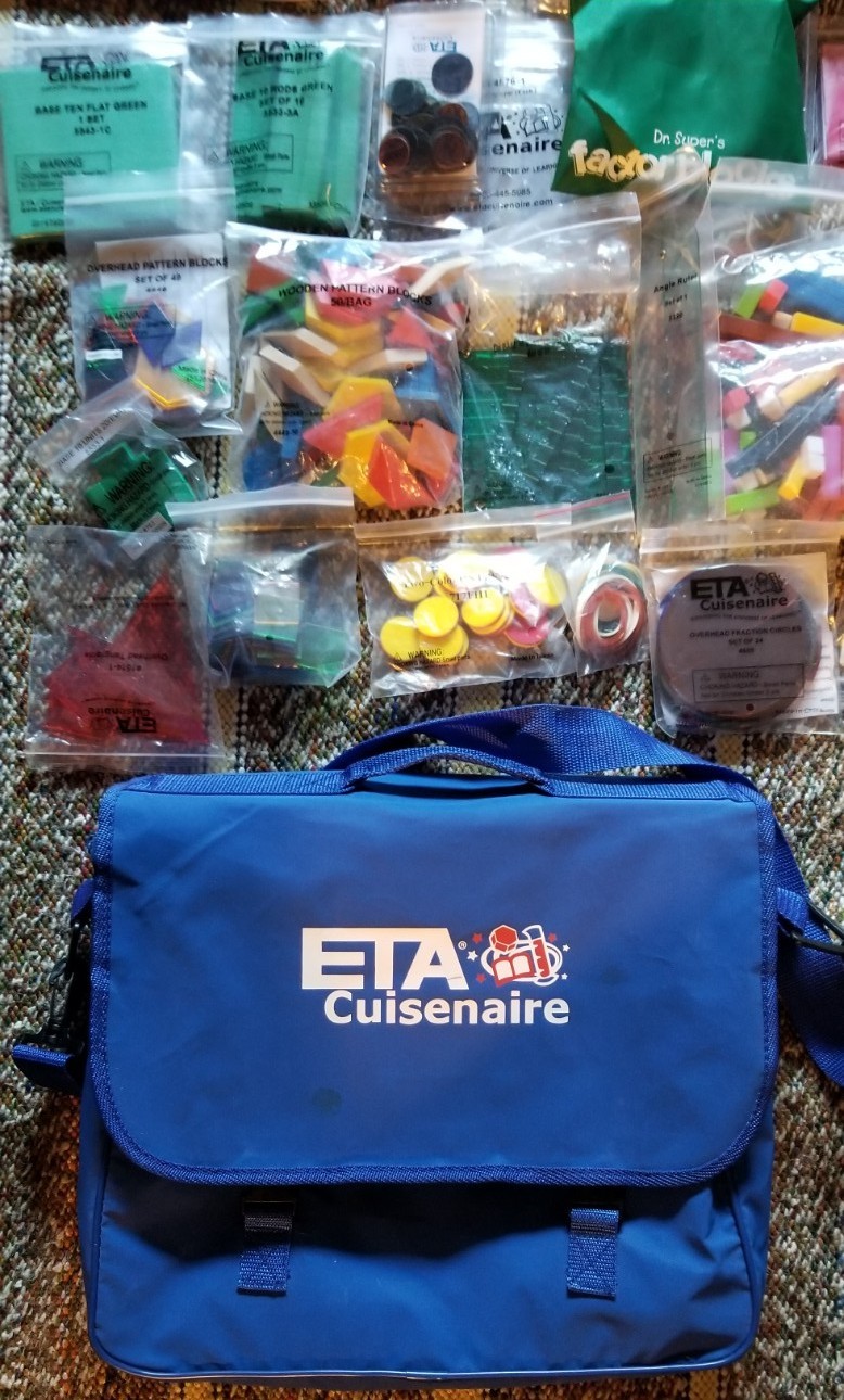Homeschool Montessori Teaching ETA Math Manipulatives Sets for K-6 grades