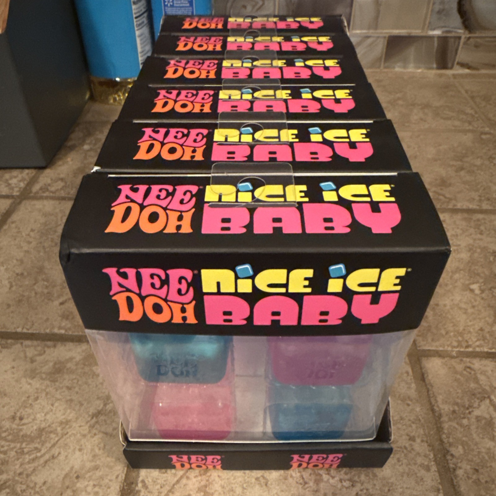 Lot of 6 – BRAND NEW ~ SEALED Needoh Nice Ice Baby Bundles (Mini Nice Cubes)