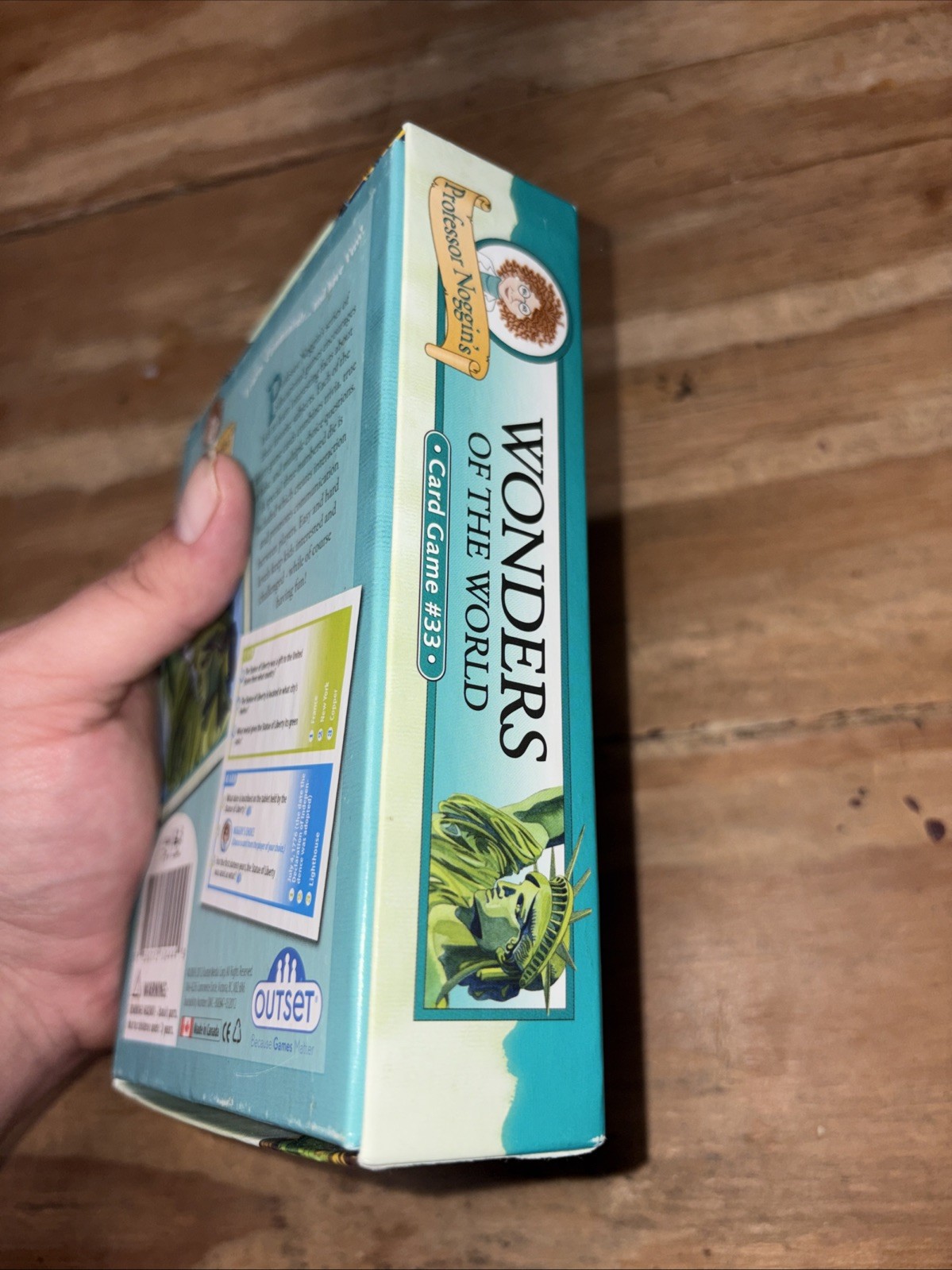 Lot 2 Professor Noggin’s Card Games Wonders & Countries of the World