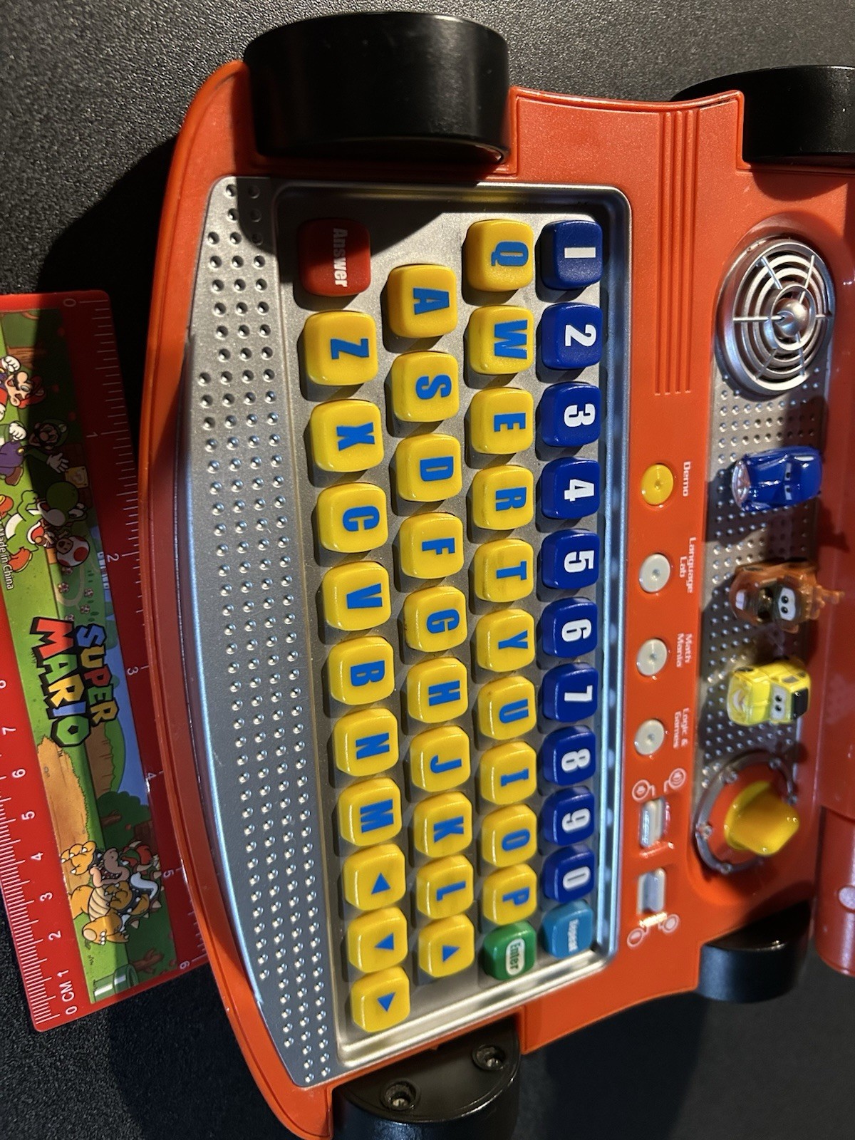 Lightning McQueen Learning Laptop VTech Disney Pixar Cars 2 Keyboard Not Working