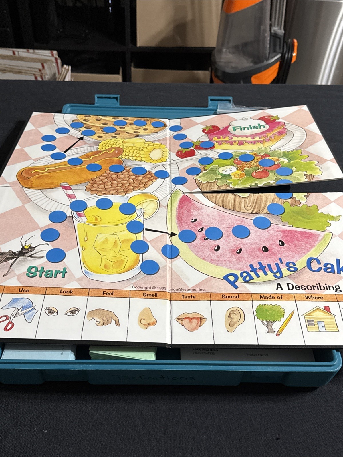 Linguisystems Vocabulary Play by Play Game Patty’s Cake A Definition Game