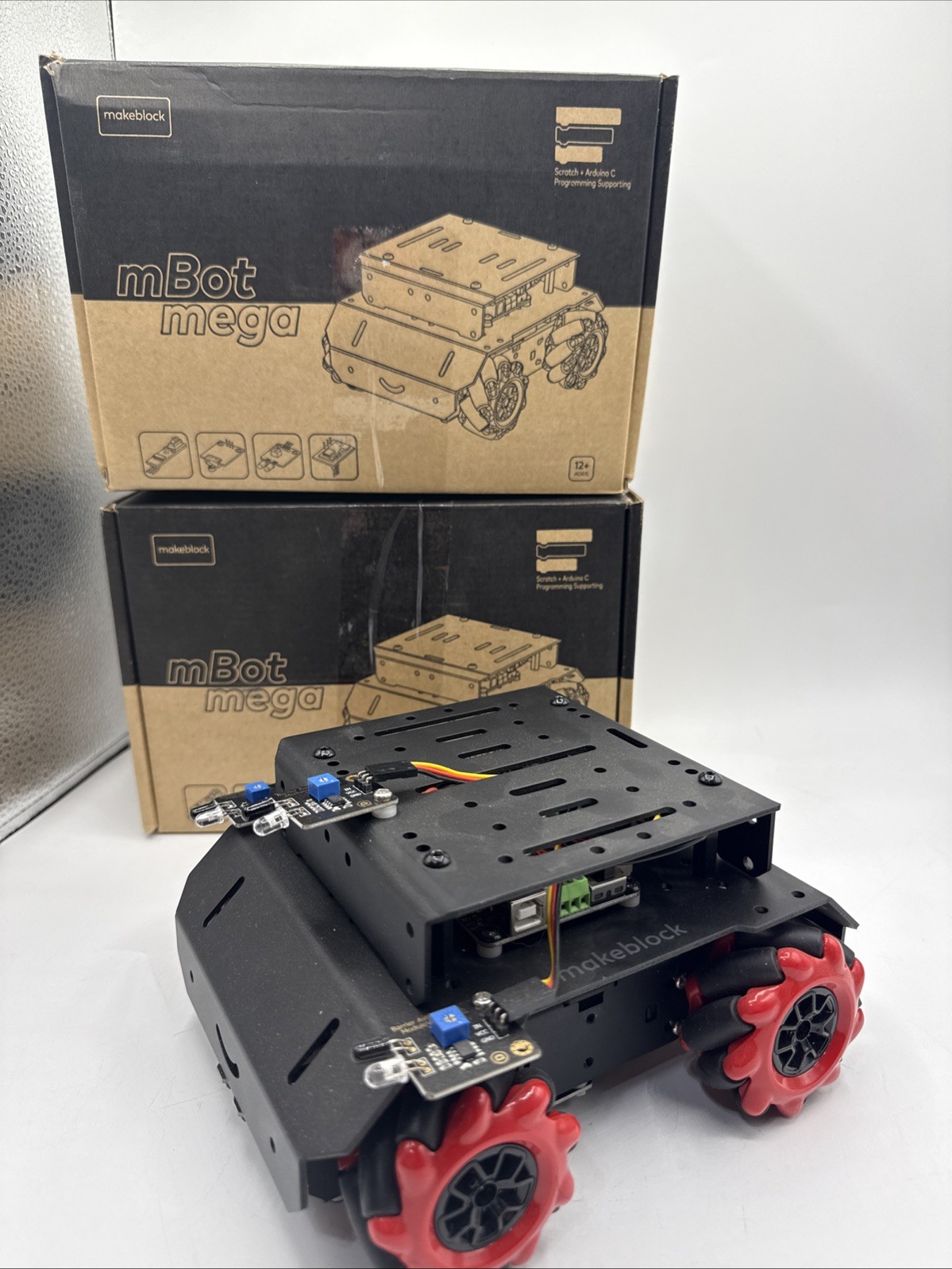 Makeblock MBot Mega Robot Construction Model Kit In Box Set Of 2