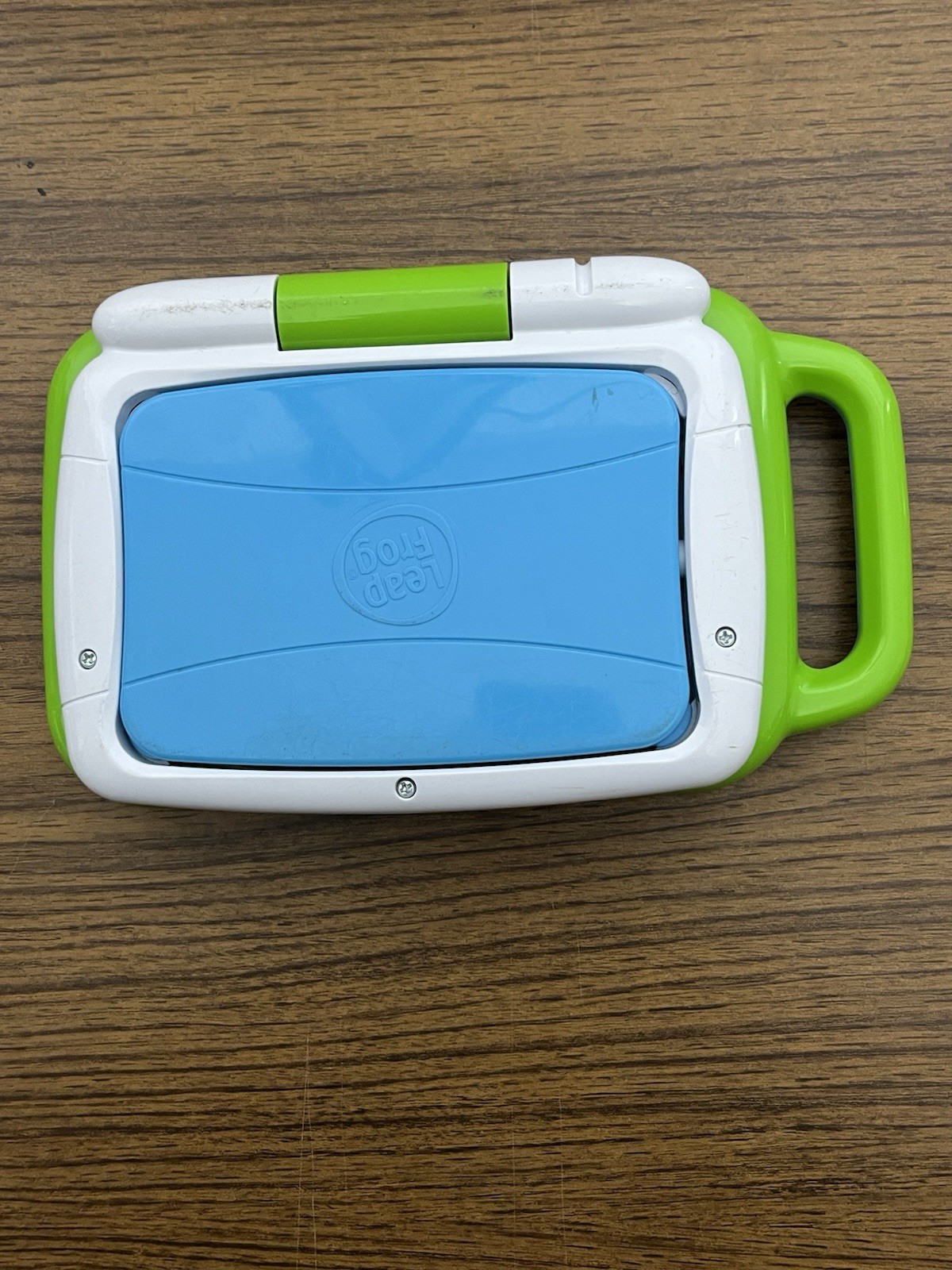 LeapFrog 2-in-1 LeapTop Touch Kids 2 years+ Laptop Green ABCs numbers music EUC