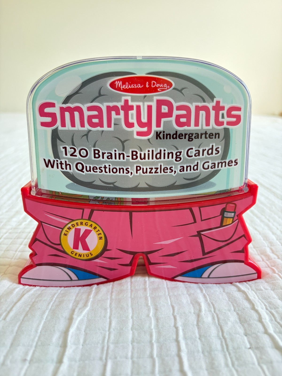 Melissa & Doug Smarty Pants Kindergarten 120 Brain Building Cards Game Set