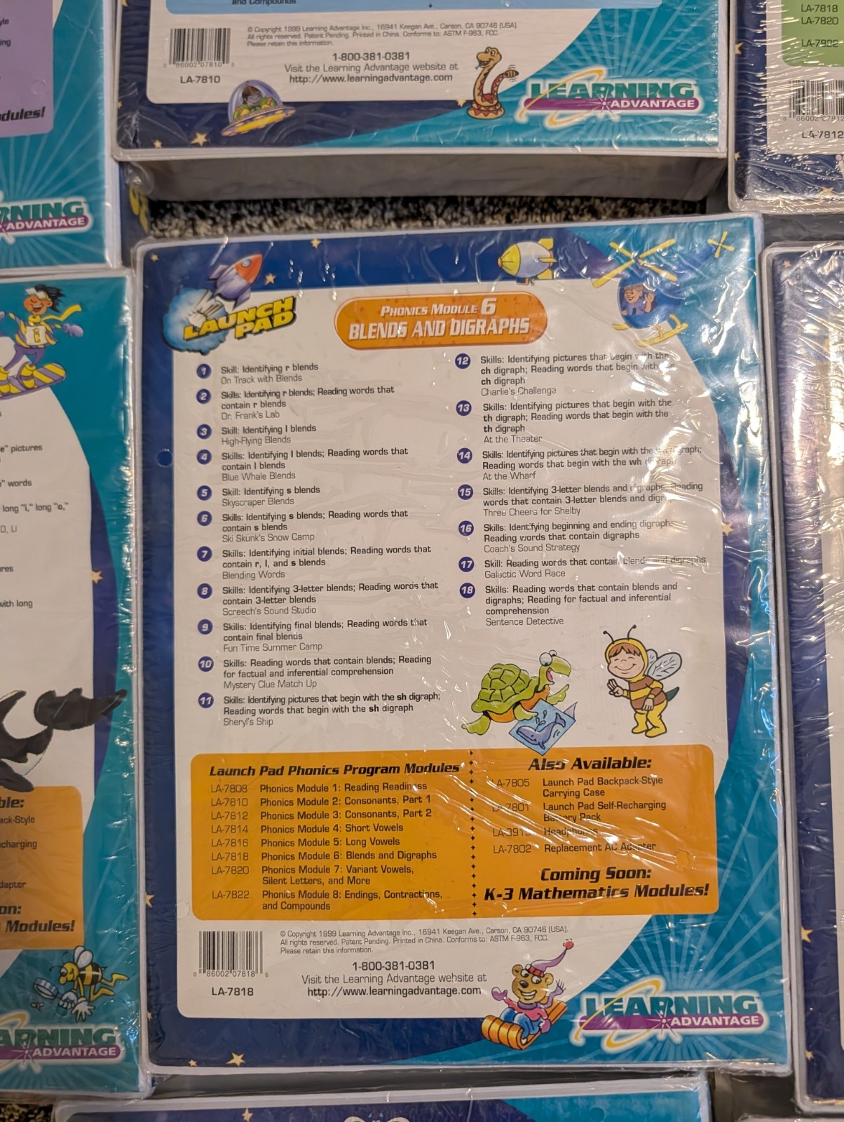 Brand New LAUNCH PAD by Learning Advantage With 11 Brand New Module