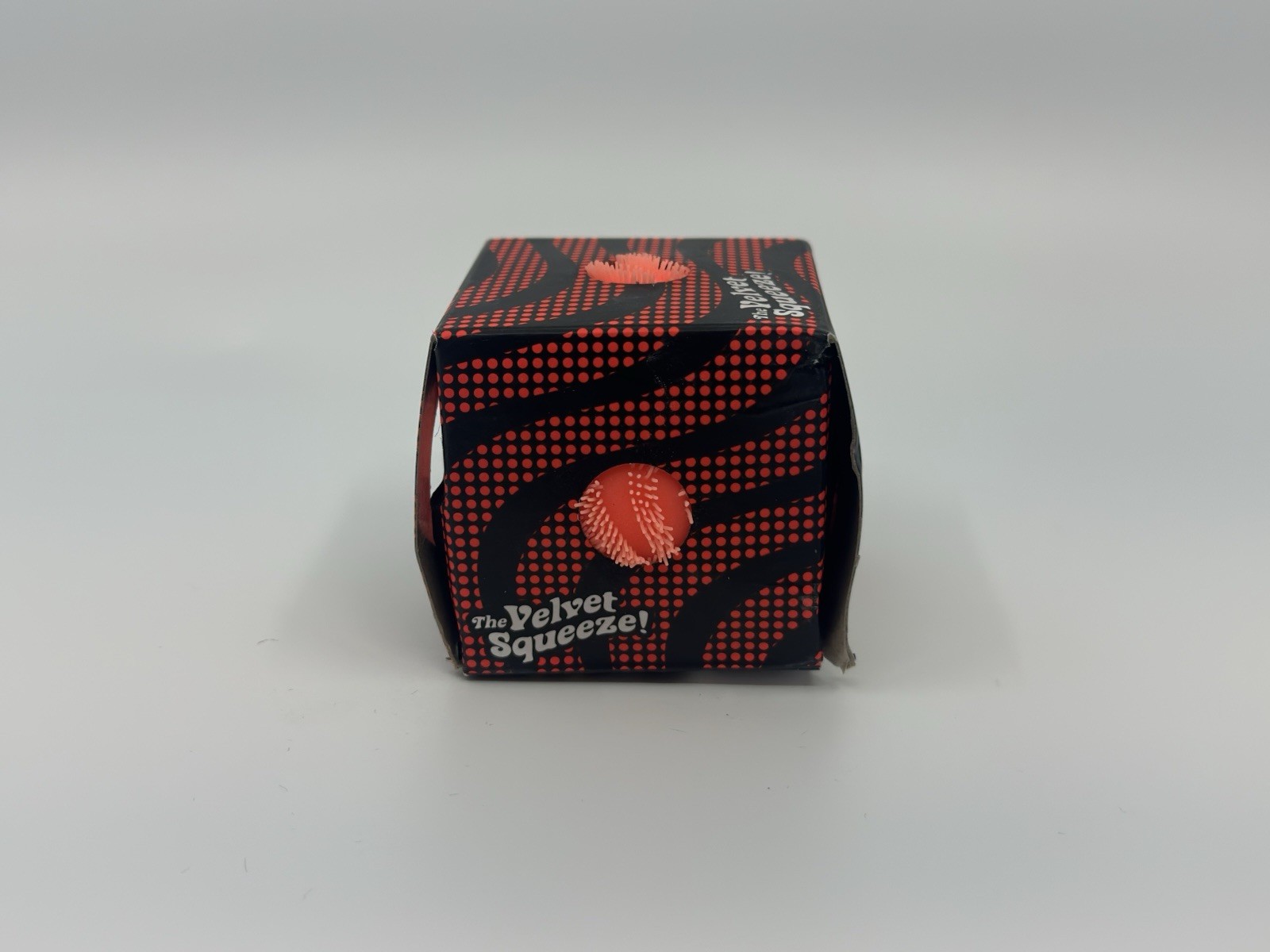 Orange Needoh FUZZ BALL Wonder Waves Nee Doh Squish Stress Ball NEE-DOH Fuzzball