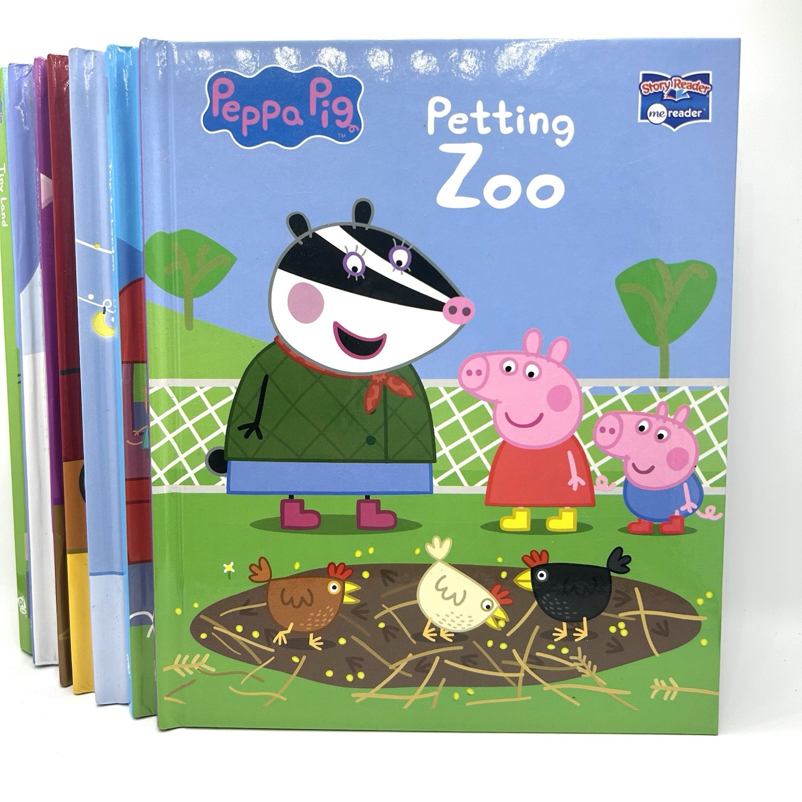 PEPPA PIG – Lot of 8 Story Reader Me Reader Books PI Kids – 7/8 EUC, See Details