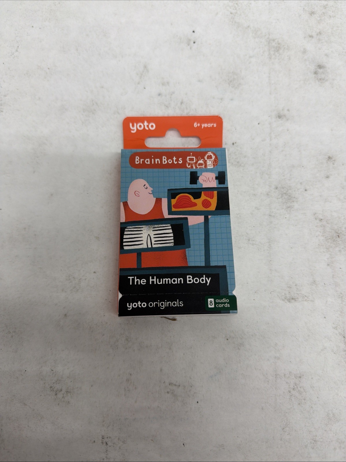 Yoto BrainBots Human Body Kids Audio Cards 8-Pack Screen-Free Learning