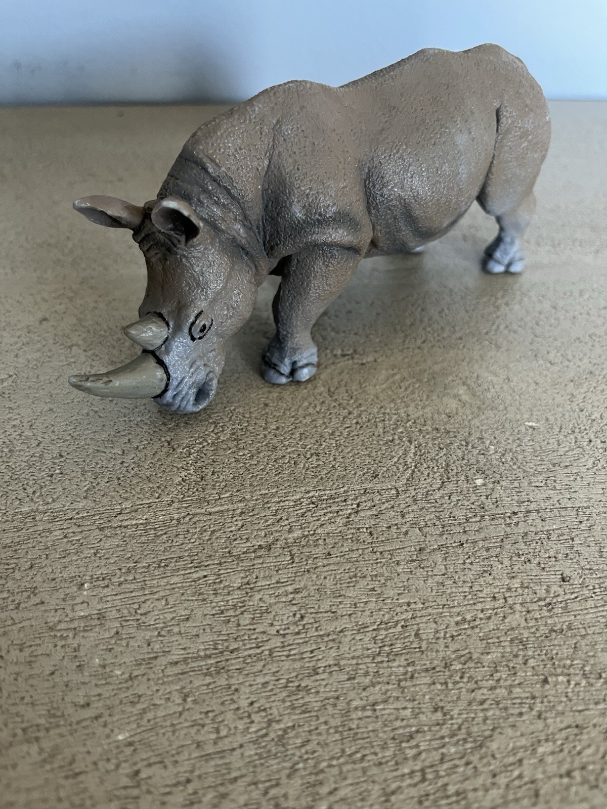 Safari LTD White Rhino 2010 Pre Owned Good Condition See Photos
