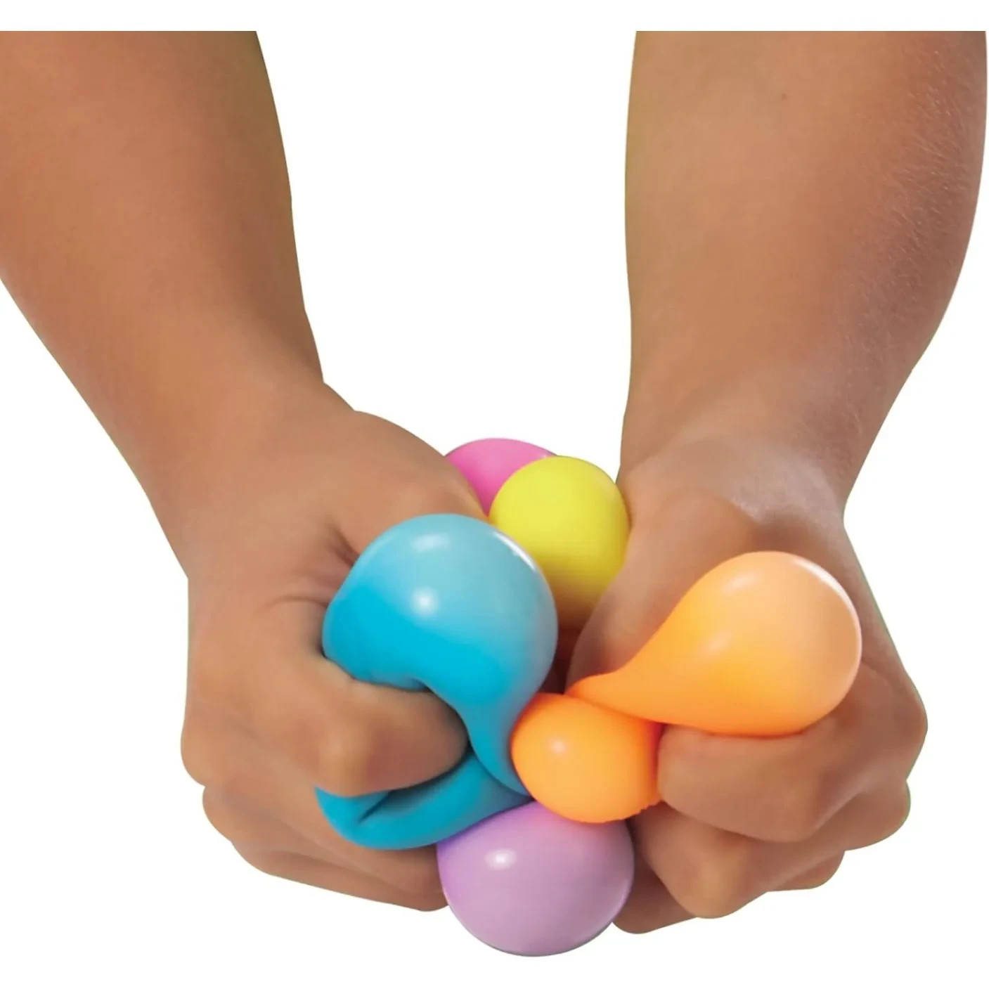 Schylling NeeDoh Rainboh Teenie 6 Pack Squishy Stress Ball Toy NEW Free Ship
