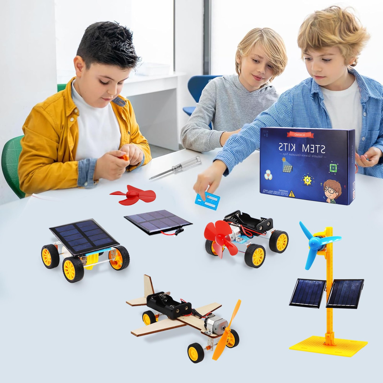 STEM Building Toys for Kids Ages 8-12, Science 5.9 x 8.3 x 1.6 inches