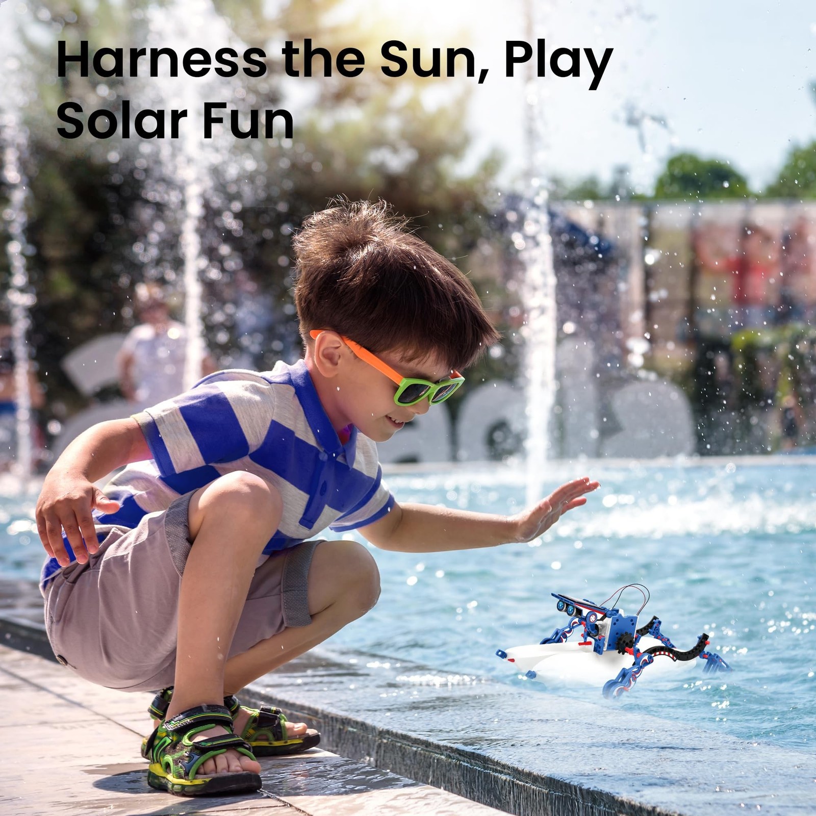 Sillbird Solar Robot Building Kit STEM Gift for Boys Aged 8-12, 12-in-1 DIY S…