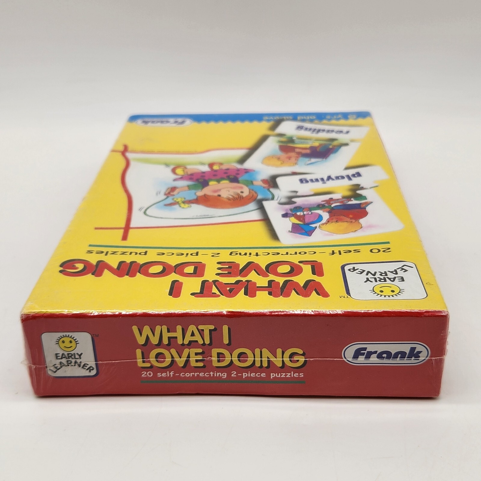 Early Learning Frank What Do I Love Doing 20 Self-Correcting 2 Piece-Puzzles