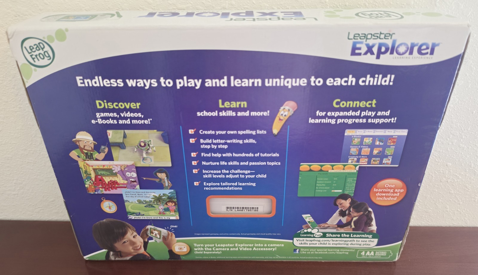 RARE 2011 LeapFrog Leapster Explorer Handheld Retro Game – TOTY Winner – NEW!!!