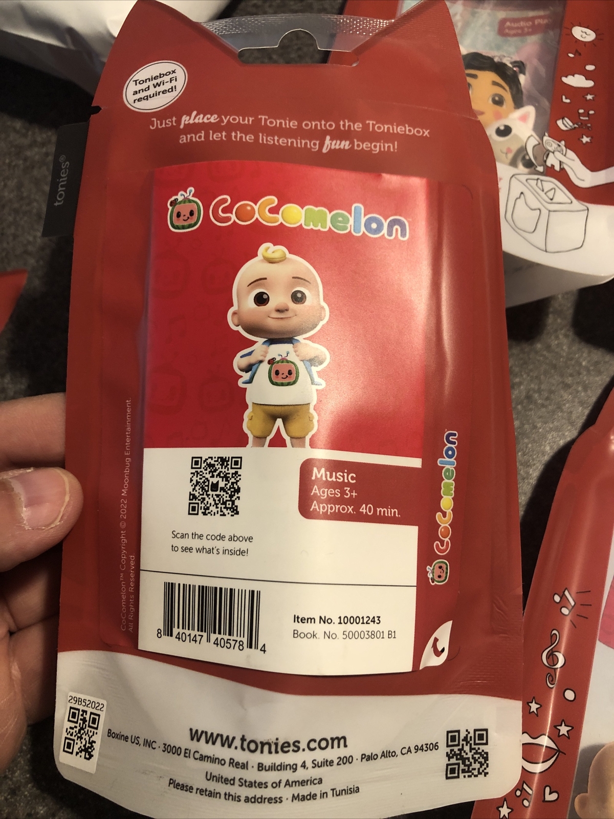 NEW Cocomelon Tonie Audio Characters – Tonies For Toniebox Free Shipping