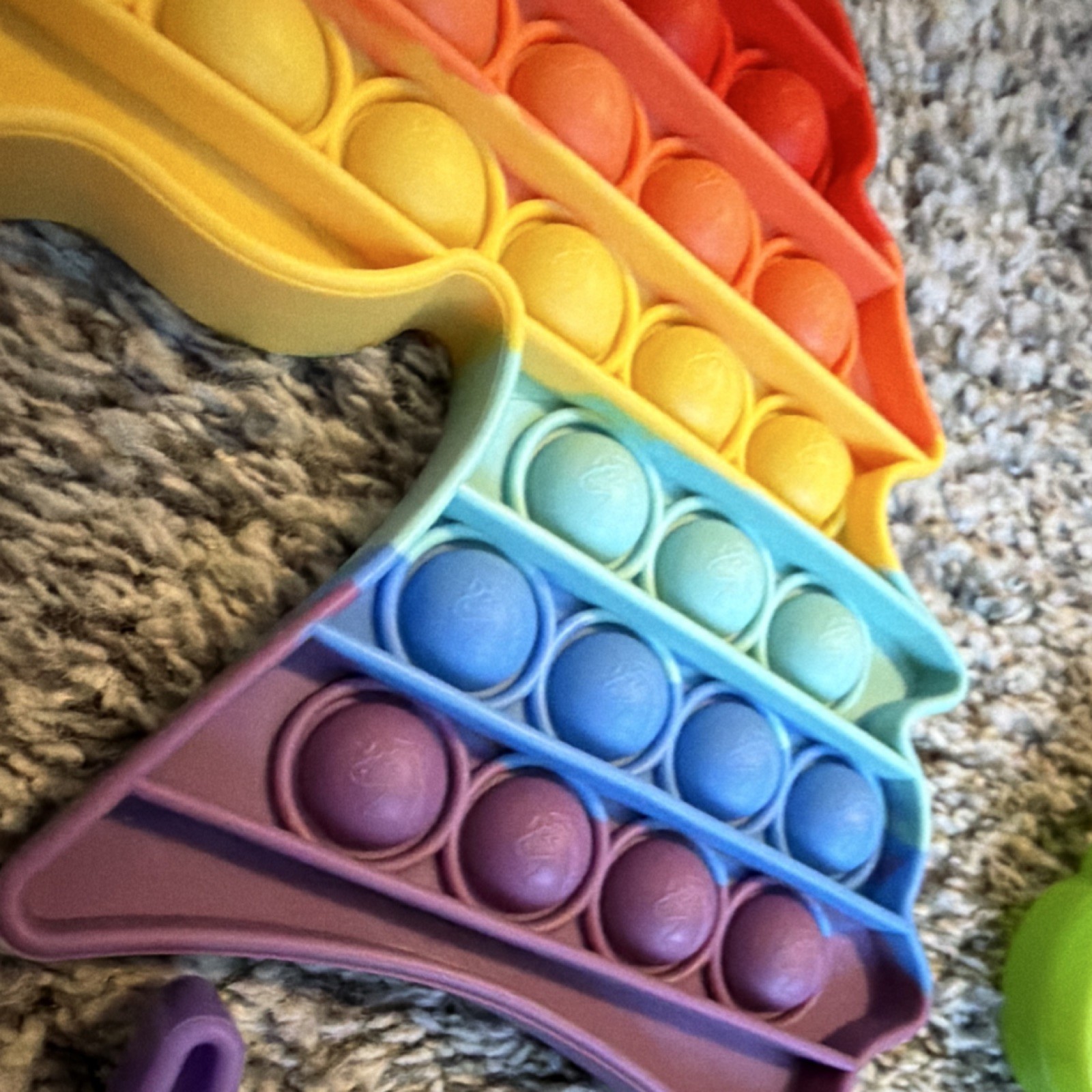 Pop It Fidget Sensory Toys Assorted Shapes Tactile Set 3-11 Years Sensory Toy