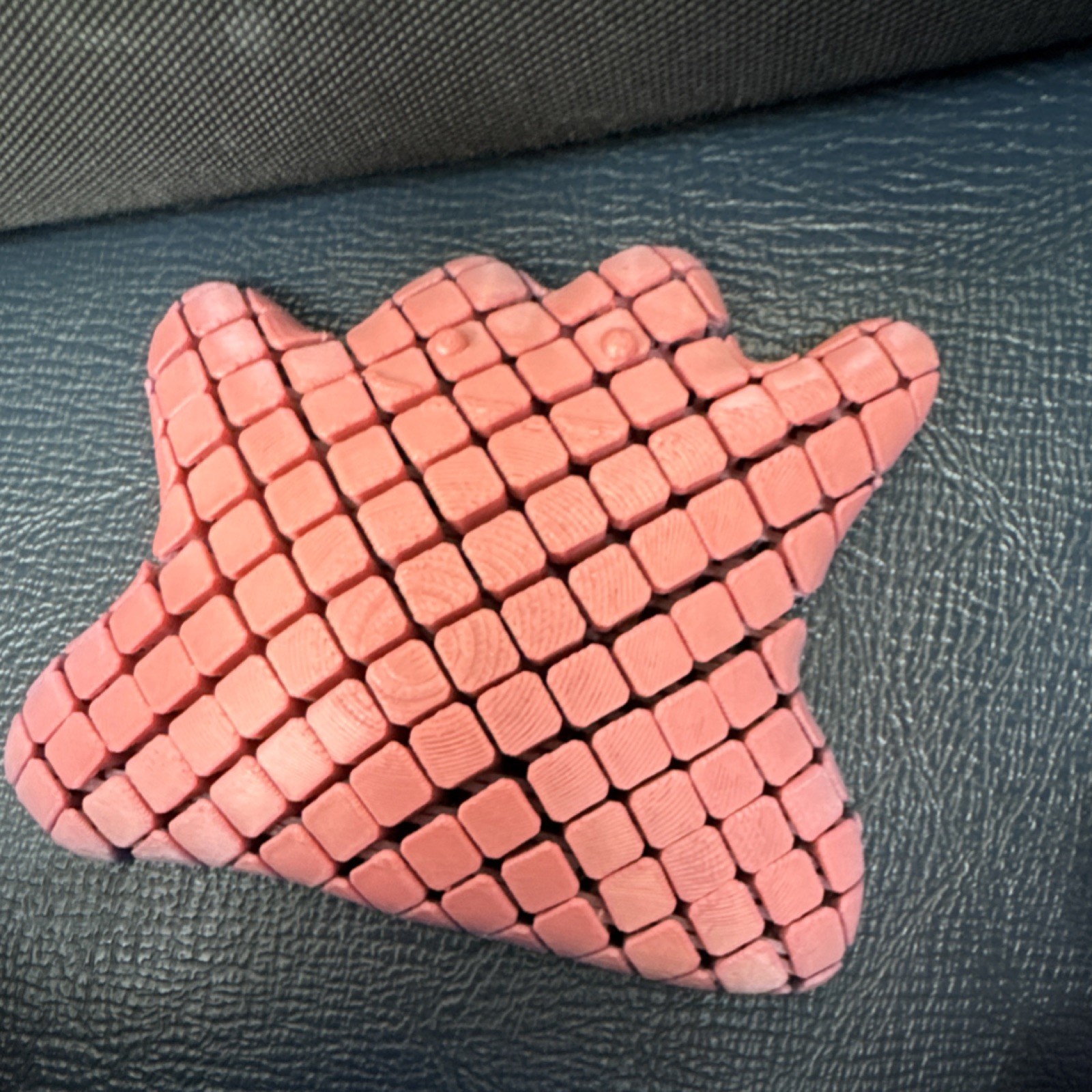 Pink Star-Shaped Tactile Sensory Fidget Toy for Ages 3-11 Years