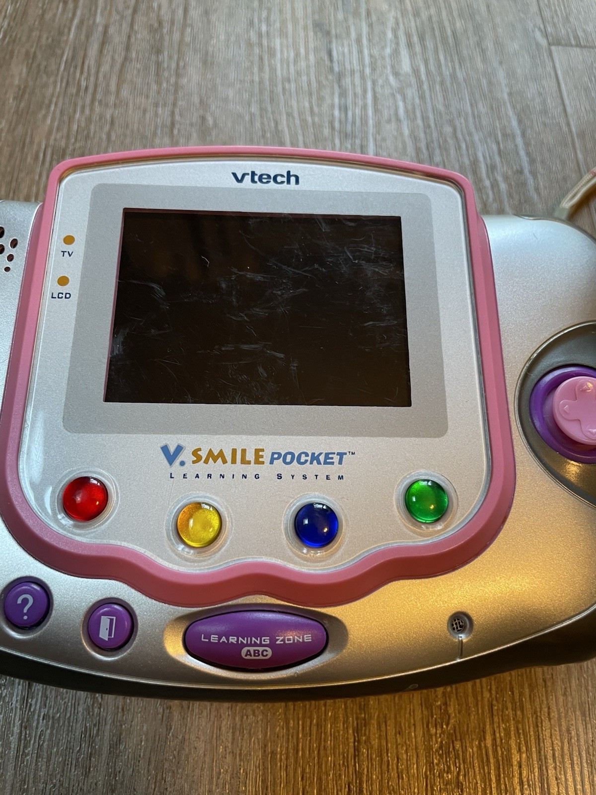 Vtech V.smile POCKET System TESTED WORKING 5 Game Cartridges NEMO SHREK BOB CARS