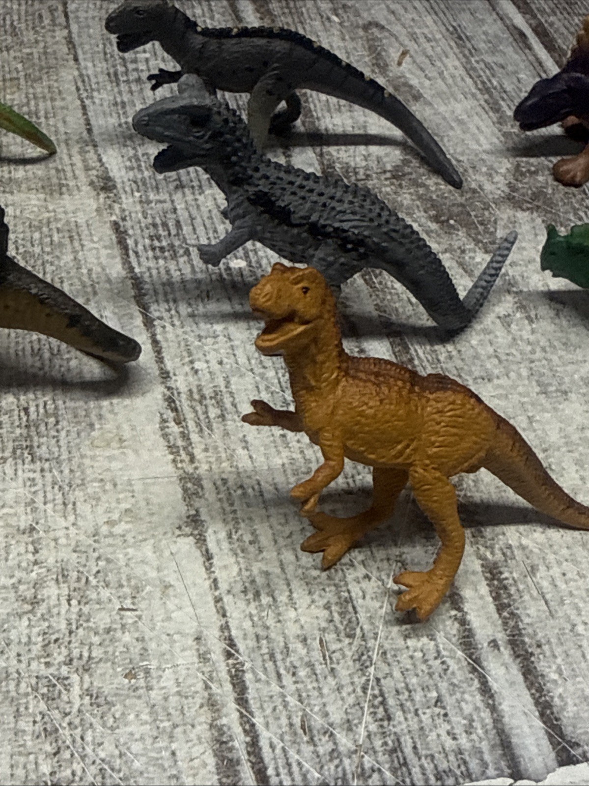 Safari Ltd Good Luck Minis Set of 7 Dinosaurs Lot Cake Toppers Toys Figures