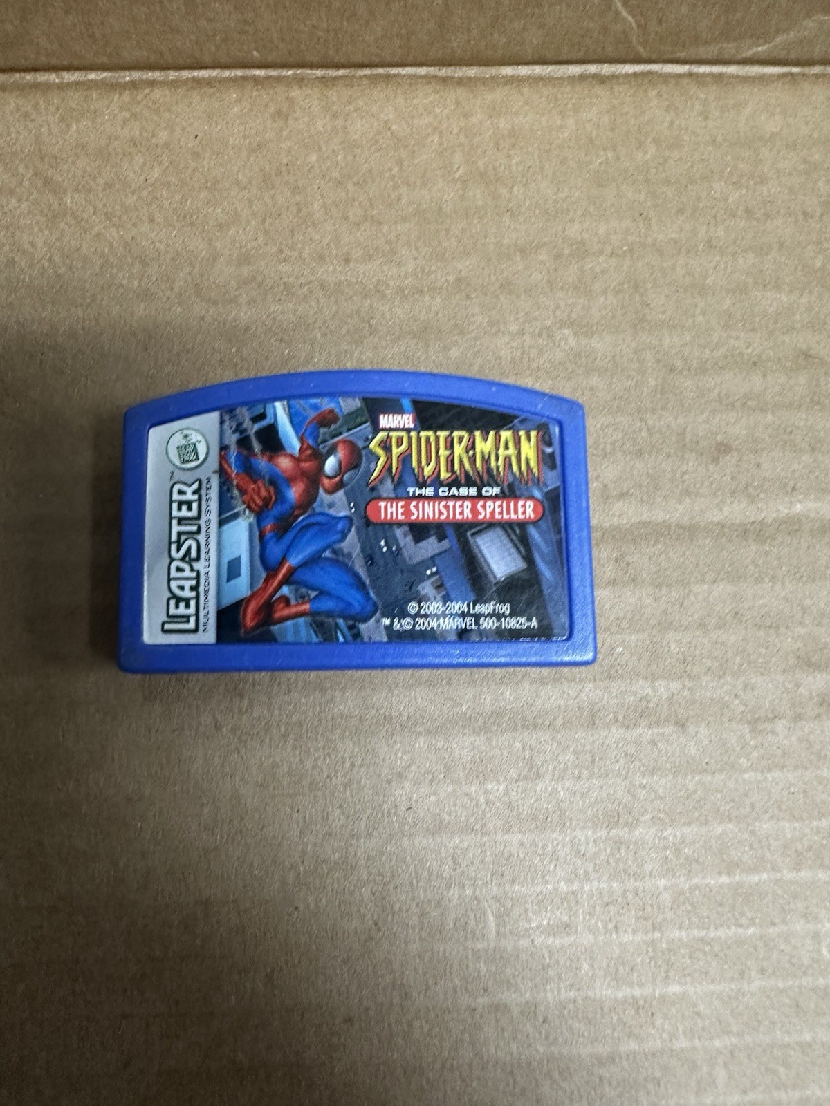 Leapster Marvel Spider-Man Case Of The Sinister Speller Leap Frog