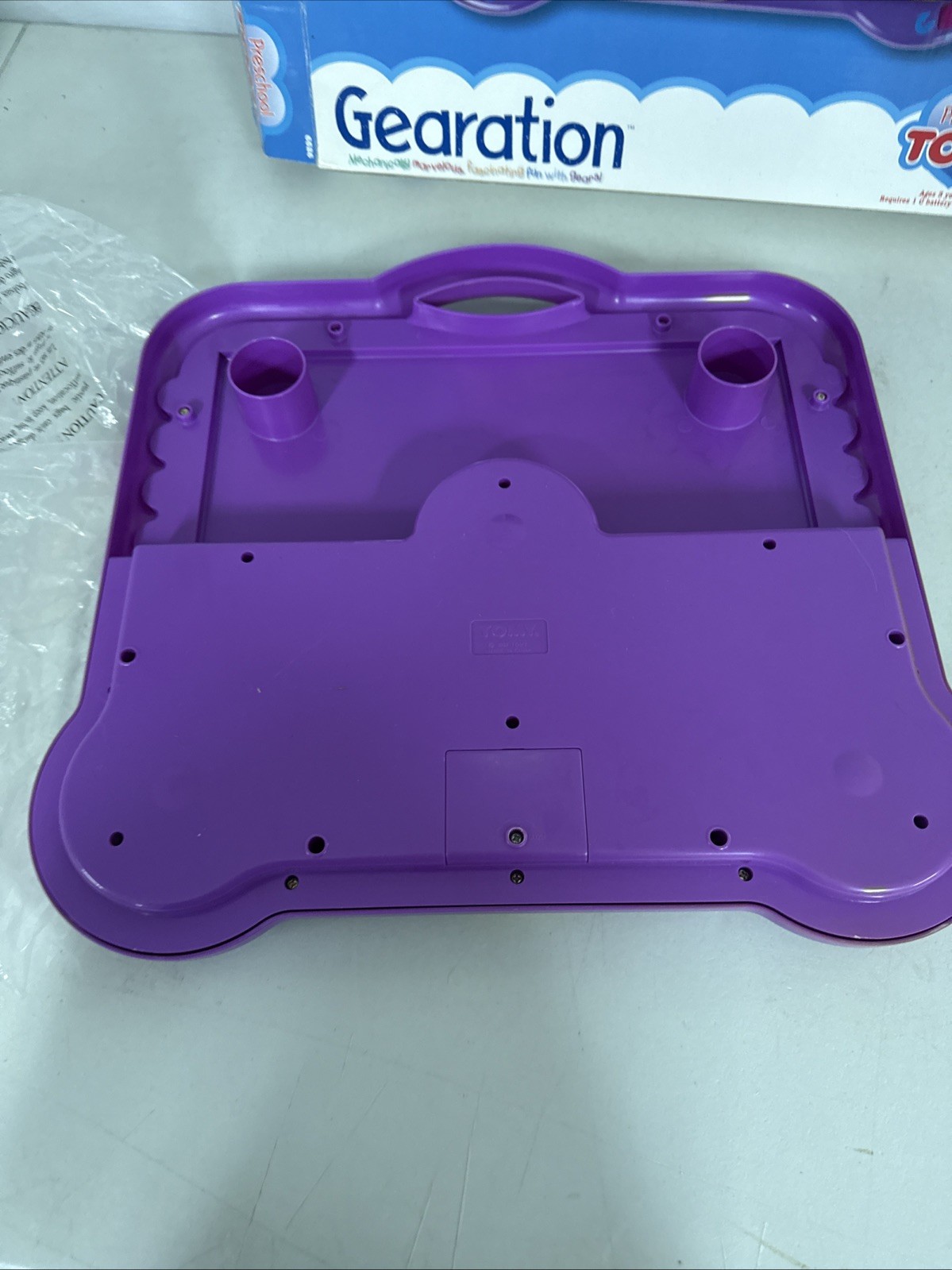 TOMY Preschool Gearation Magnetic Gears Set w/ 11 Gears Working RARE