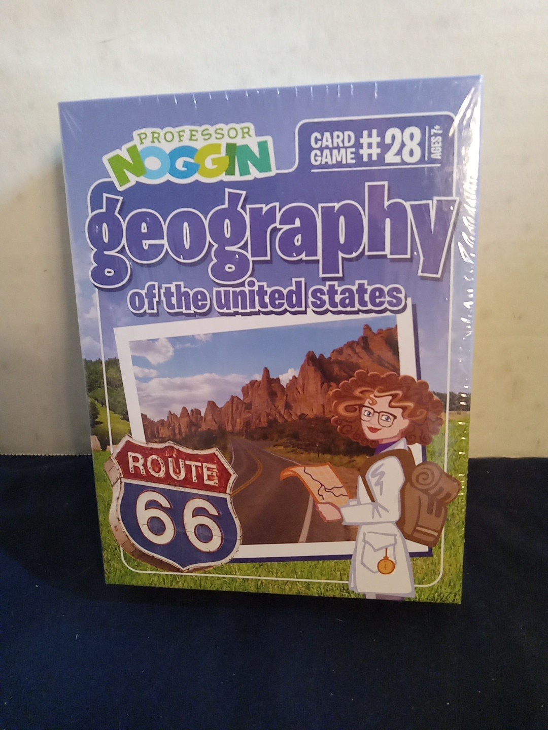 Professor Noggin Geography of the United States Card Game #28~ Brand New/ Sealed
