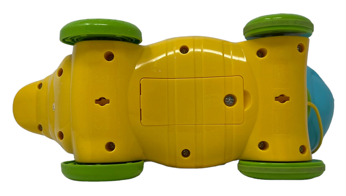 LEAPFROG Lettersaurus Learning Dinosaur Leap Frog Teal ABCs Alphabet Pull Toy