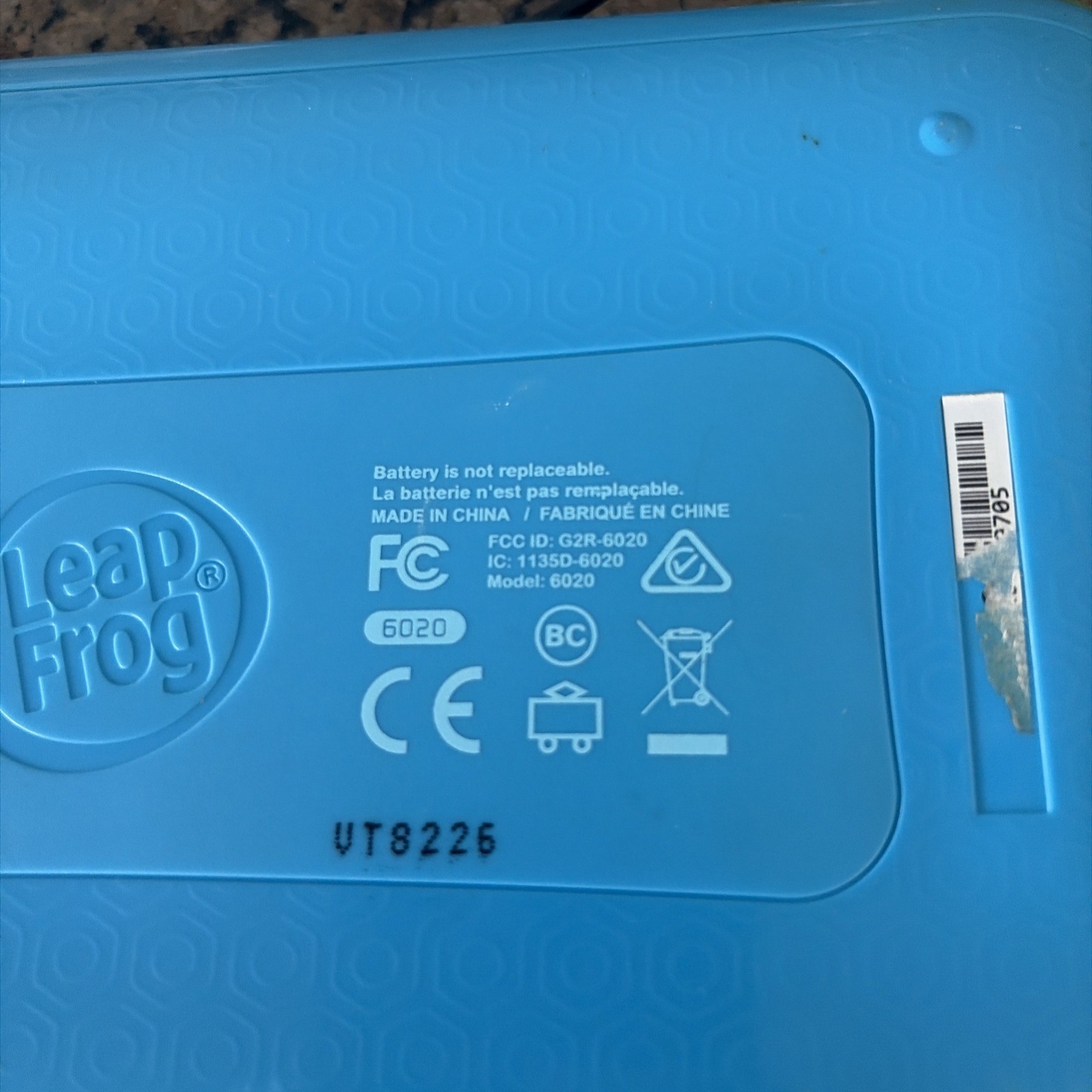 LEAP FROG LEAPPAD Ultimate Tablet 2017 Model 6020 See Notes