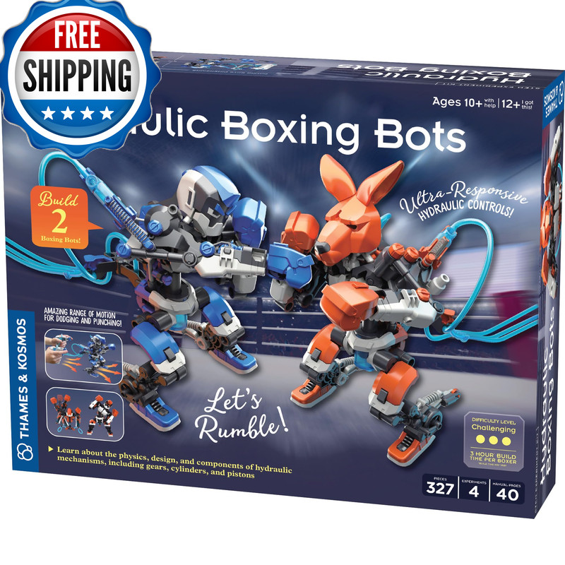 Thames & Kosmos Thames Kosmos Hydraulic Boxing Bots Building Construction For
