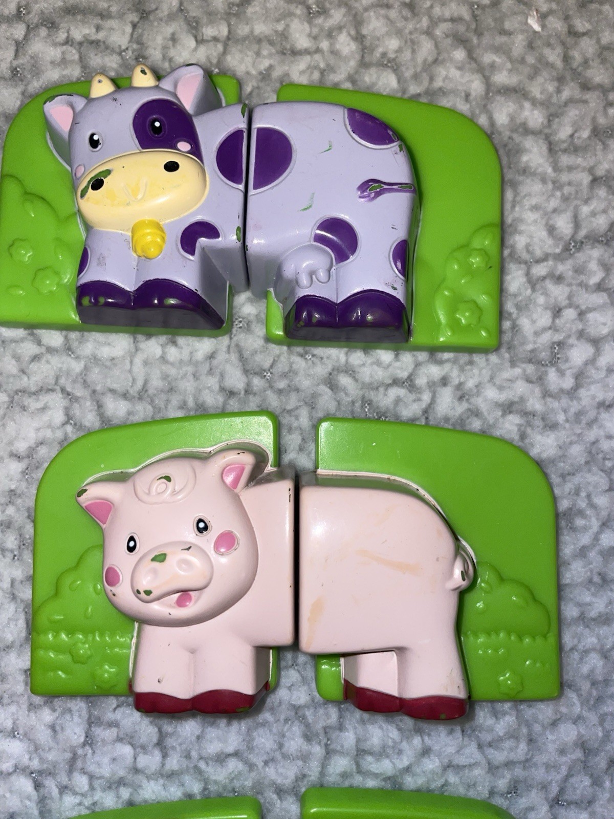 LeapFrog Fridge Farm Magnetic Matching Animal Barn Set Tested And Working