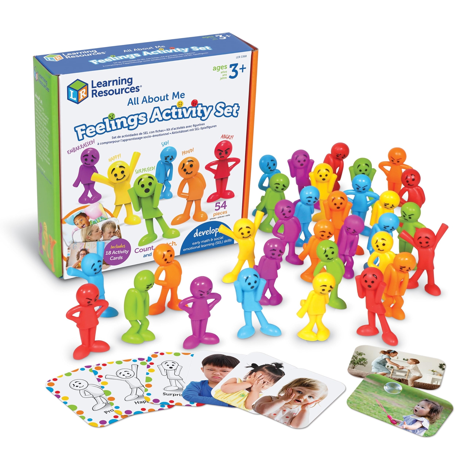 All About Me Feelings Activity Set for Kids SEL Emotions Learning Game