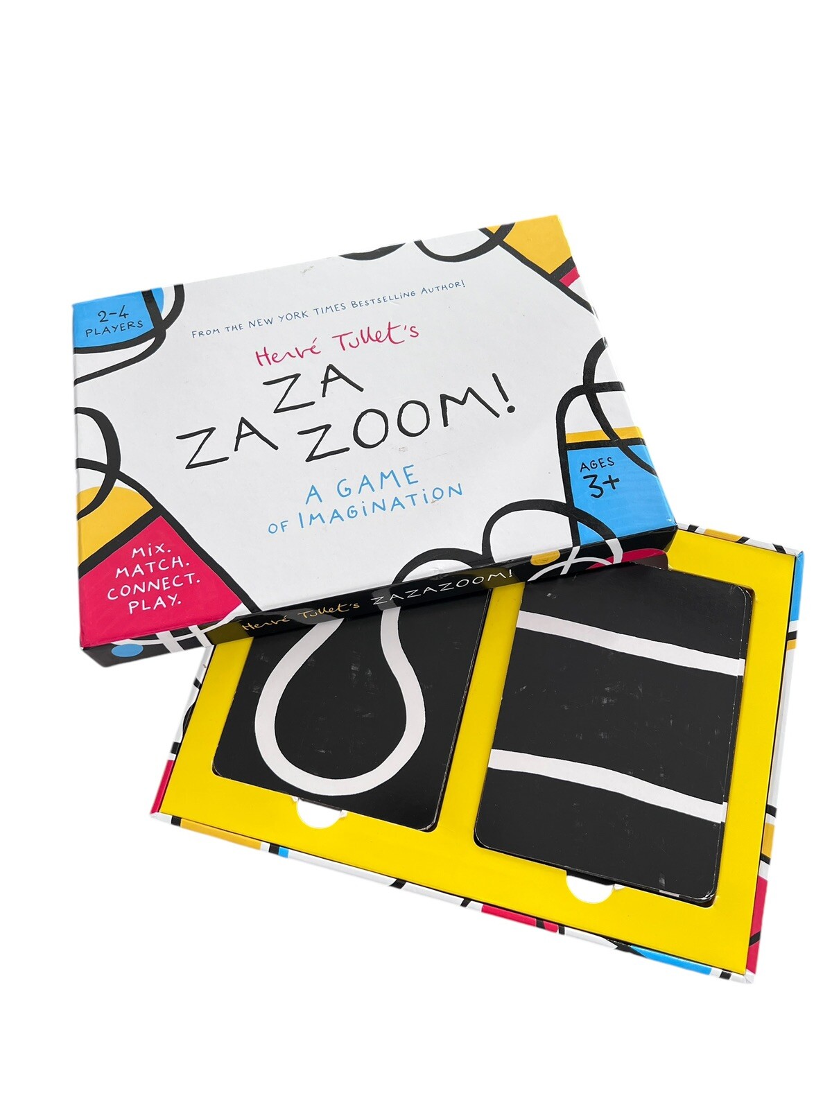 HTF Za Za Zoom Imagination Preschool Game No Reading Author Herve Tullet 3+