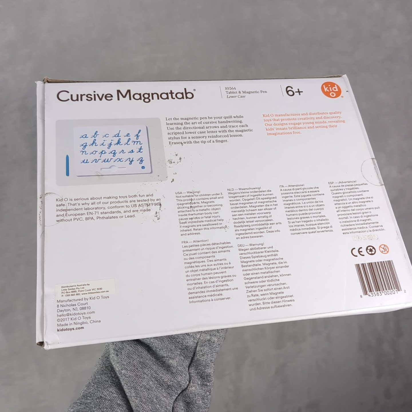 Kid O Magnatab A to Z Cursive Magnetic Pen Tablet