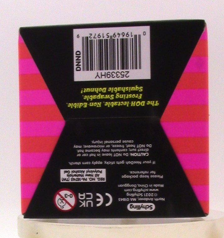 Needoh Dohnut Peach base with Pink and yellow switch and swap frosting NEW