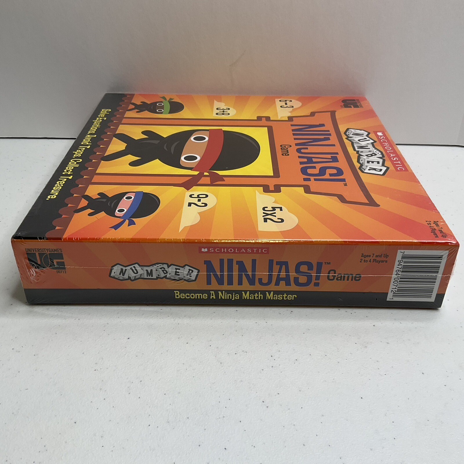 New – University Games Scholastic – Number Ninjas! Game – Ages 7+ | 2-4 players