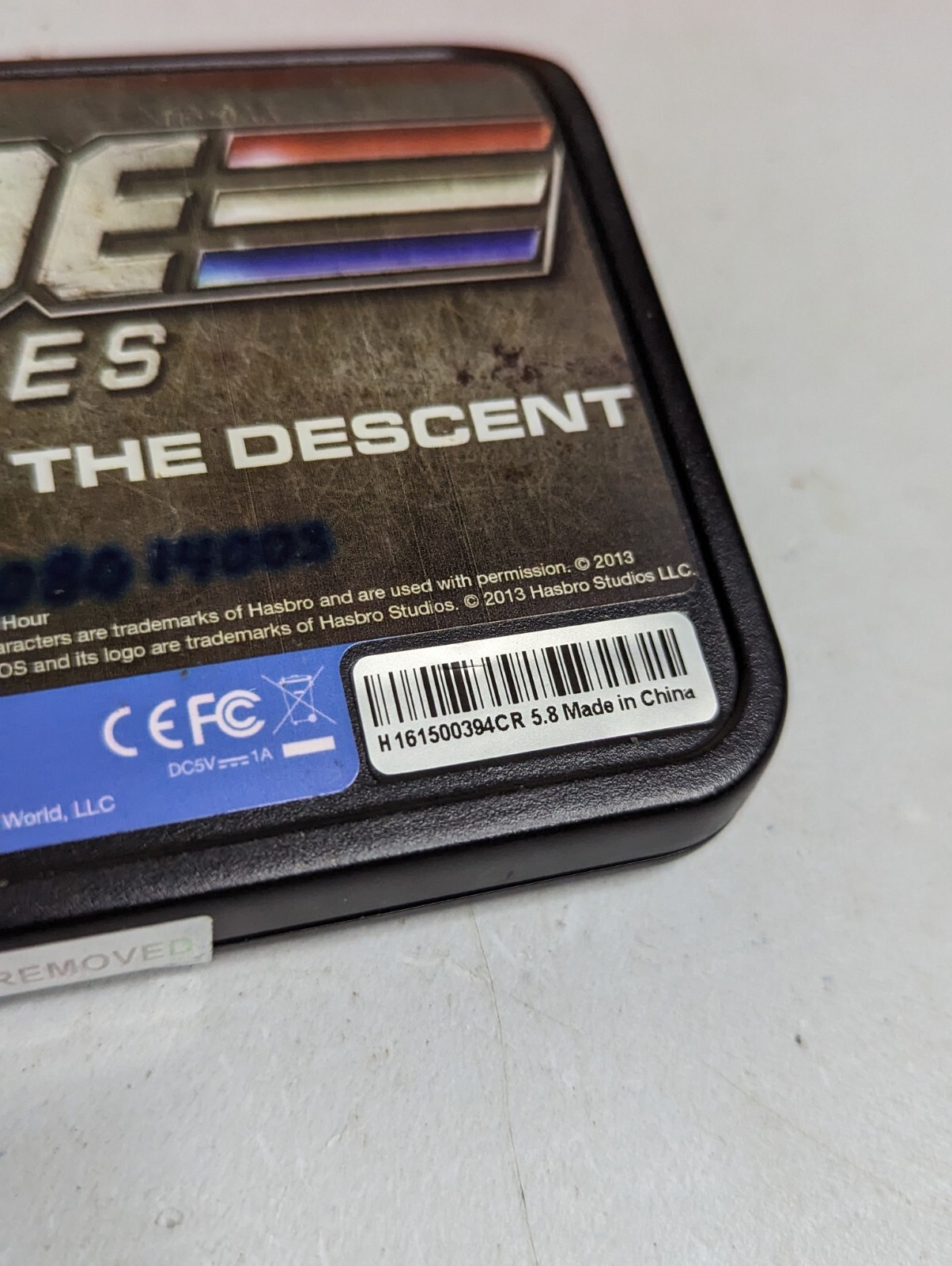 Playaway View Video Player G.I. JOE RENEGADES: THE DESCENT, RARE Collectible