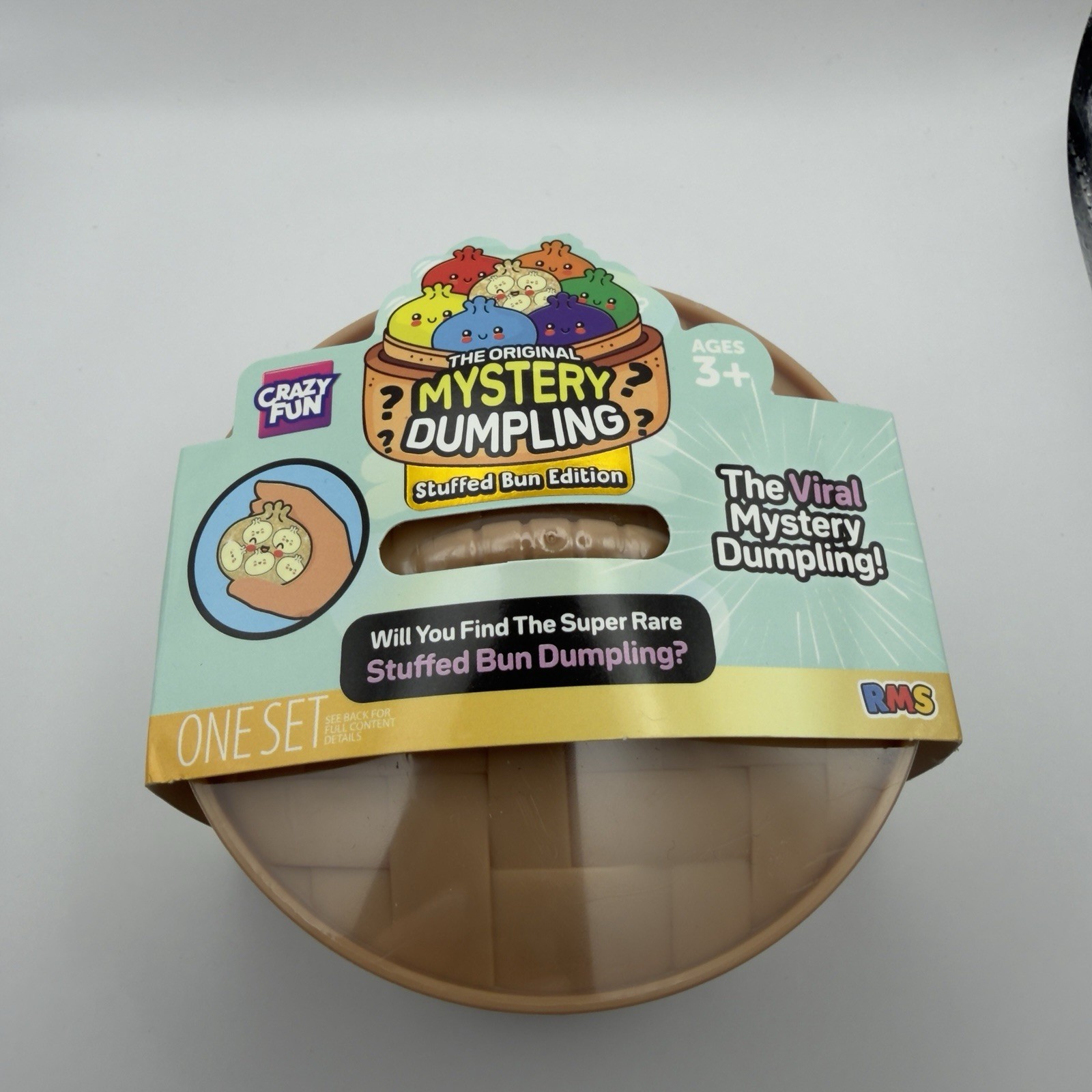Viral Crazy Fun The Original Mystery Dumpling Stuffed Bun Edition New Sealed RMS