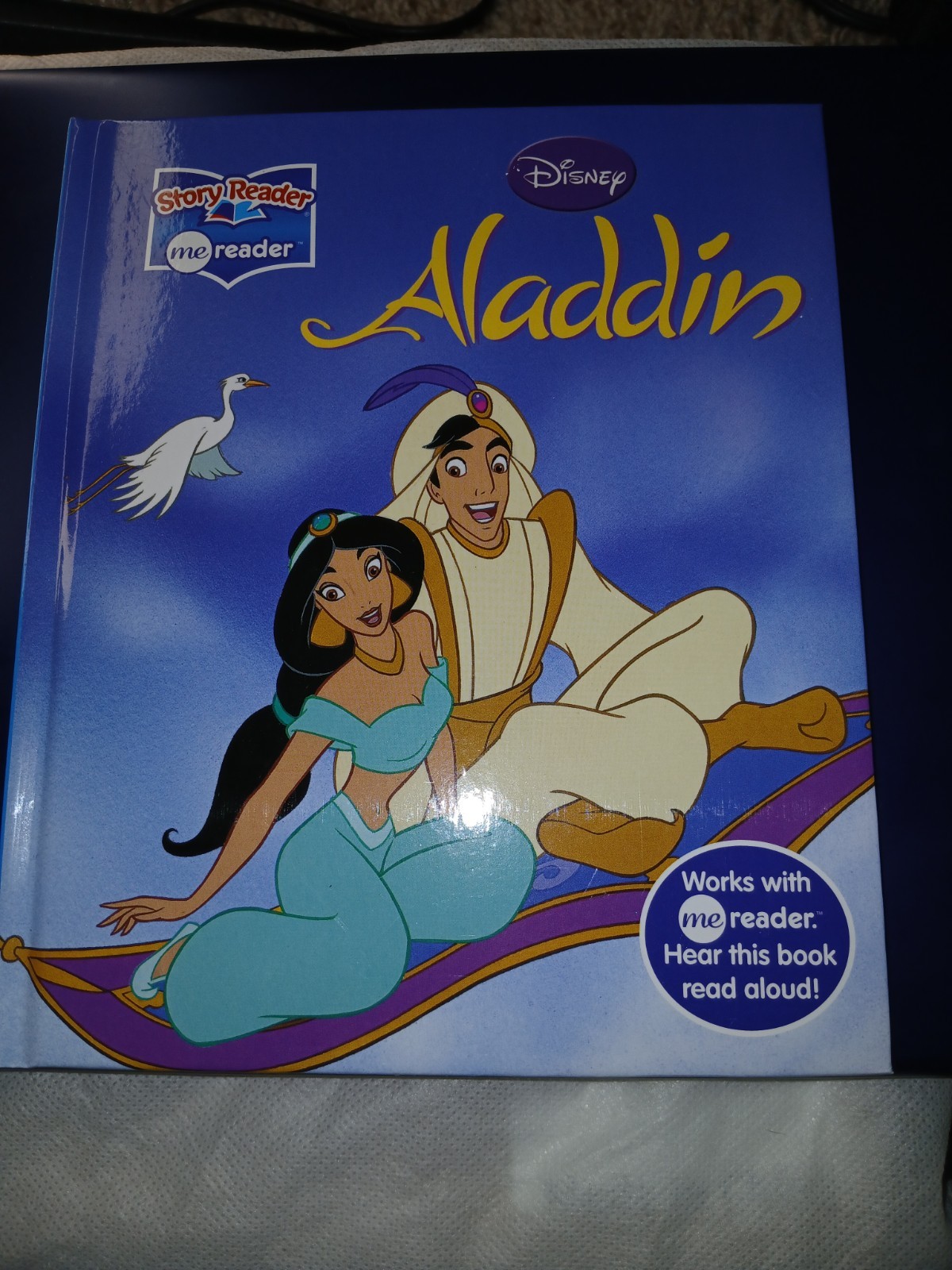 Publications International Ltd. me reader Story Reader Aladdin Disney Book 3+