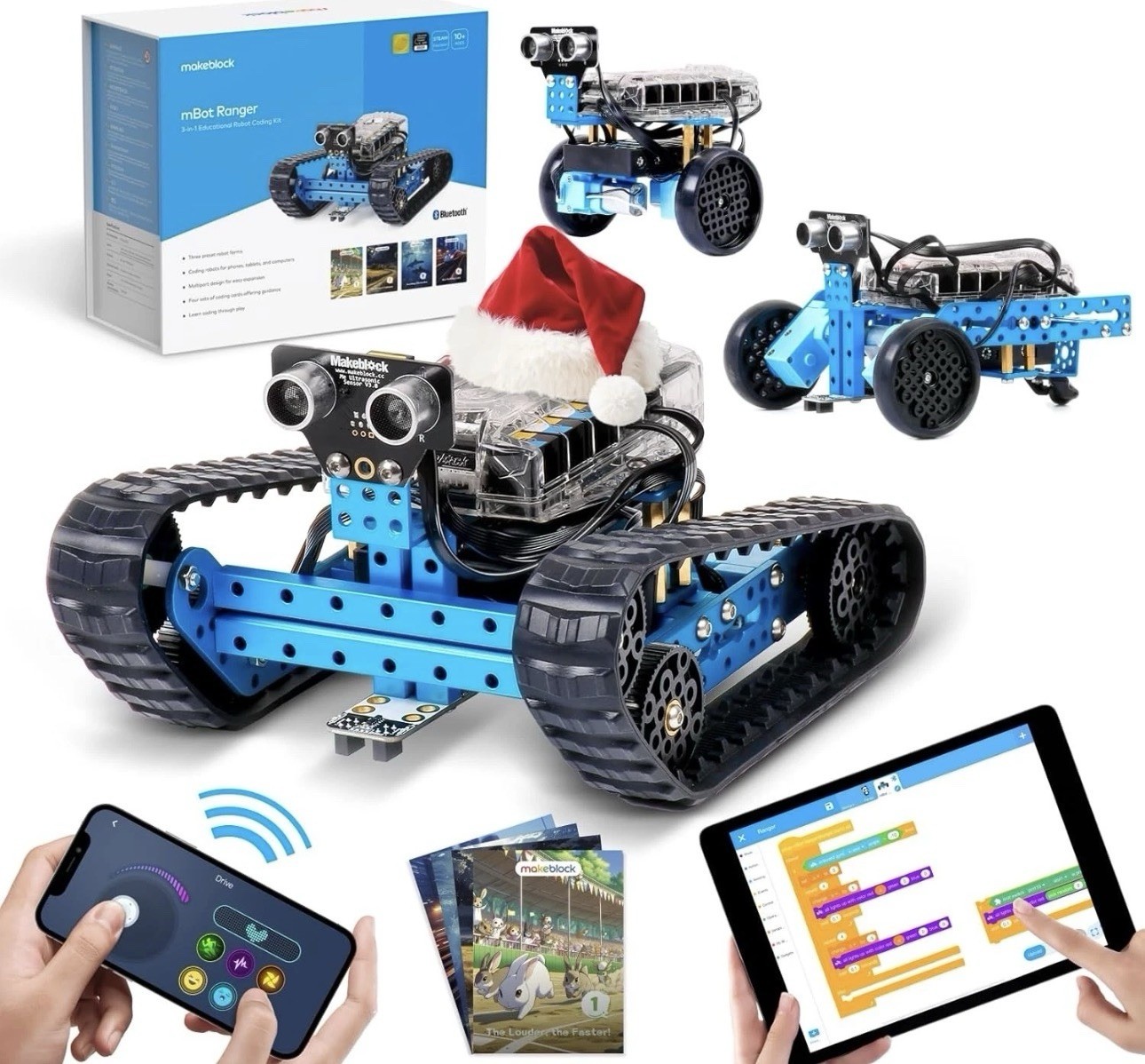 Makeblock mBot Ranger 3-in-1 Educational Robot Kit, Learn Coding with Scratch