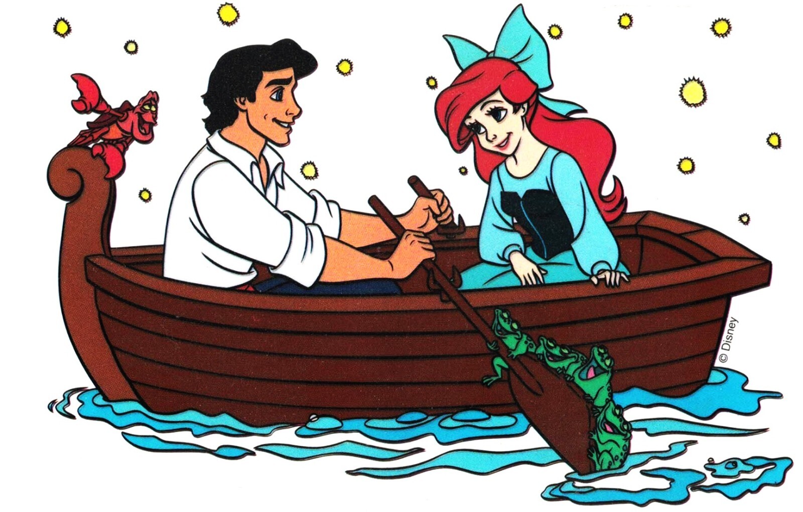 14 Vinyl Window Clings, Disney’s “The Little Mermaid”. Ariel, Ursula, Triton